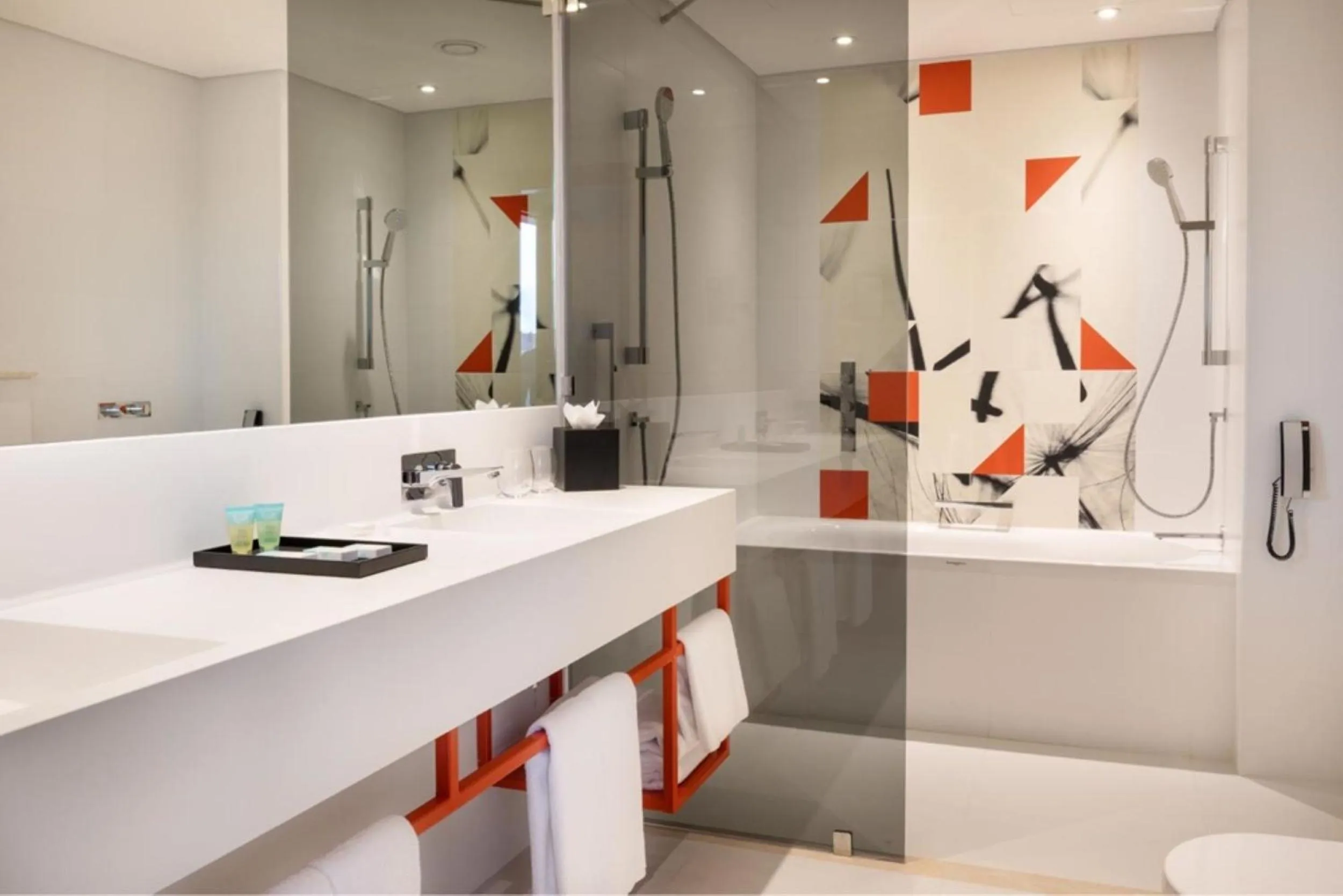 Bathroom in Studio M Arabian Plaza Hotel & Hotel Apartments