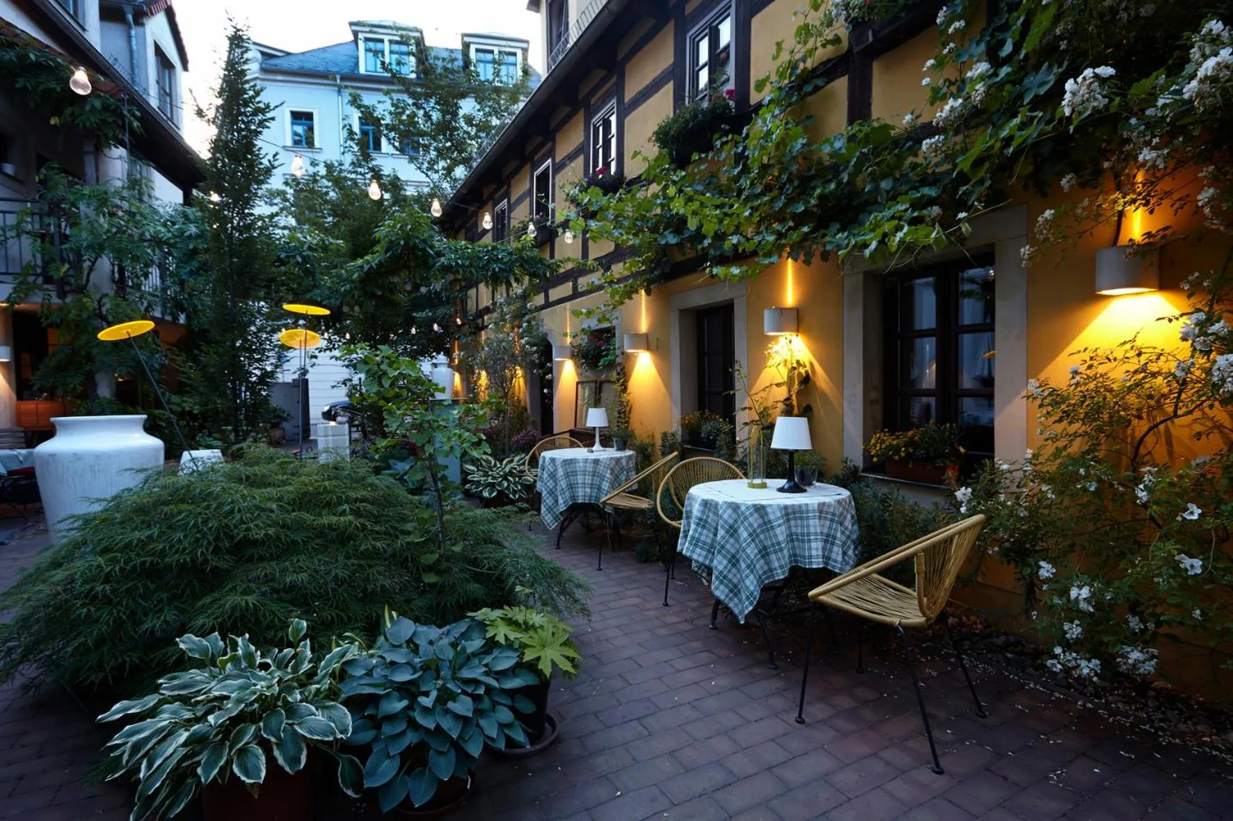 Patio in Fährhaus Meißen B&B