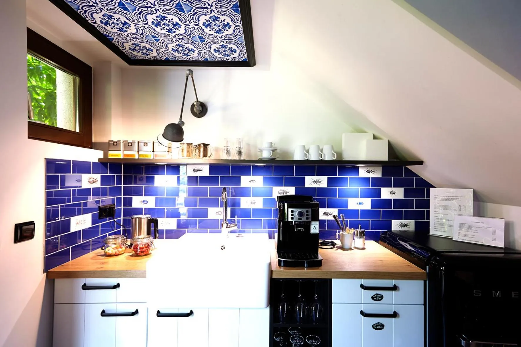 Coffee/tea facilities in Fährhaus Meißen B&B