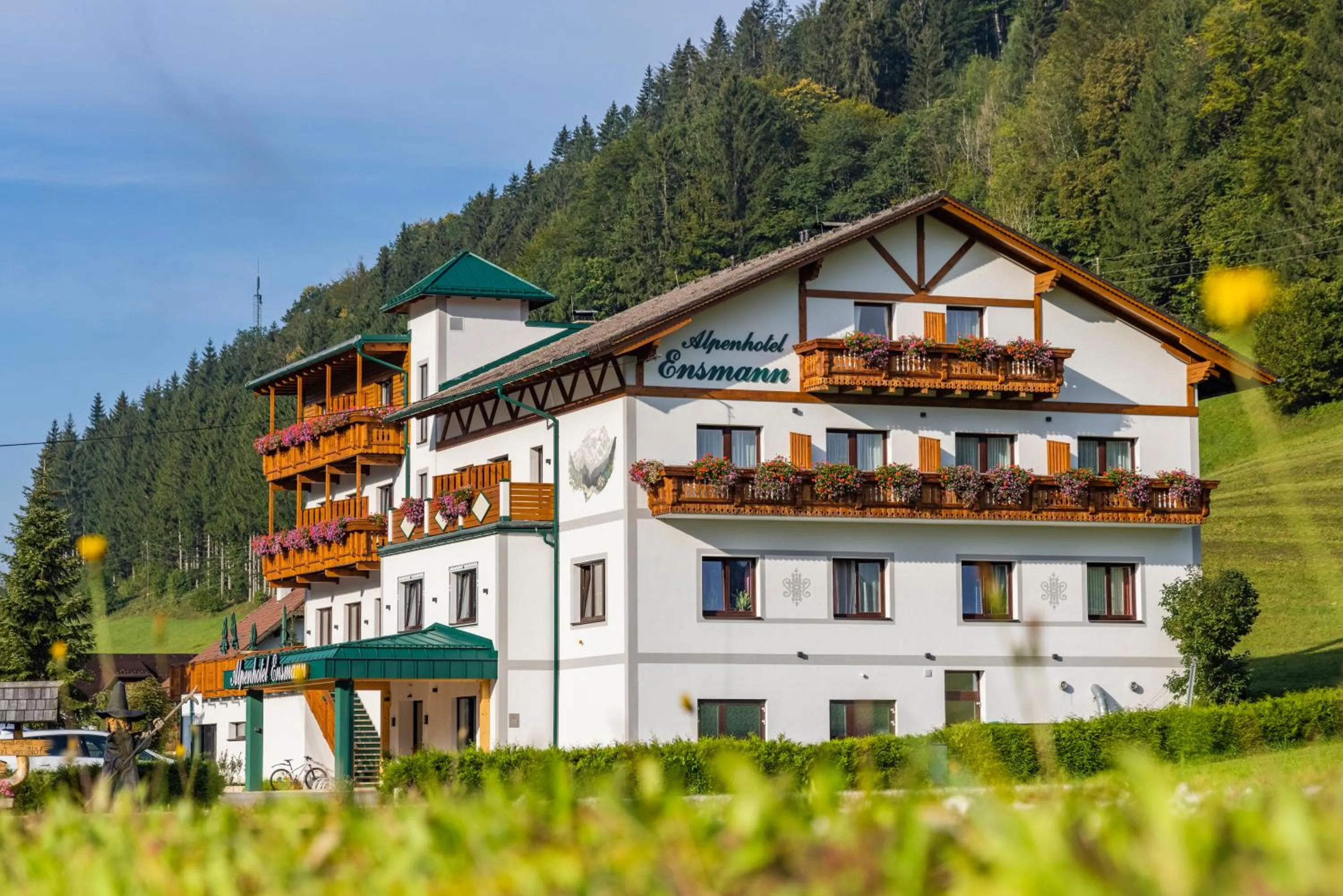 Property building in Alpenhotel Ensmann