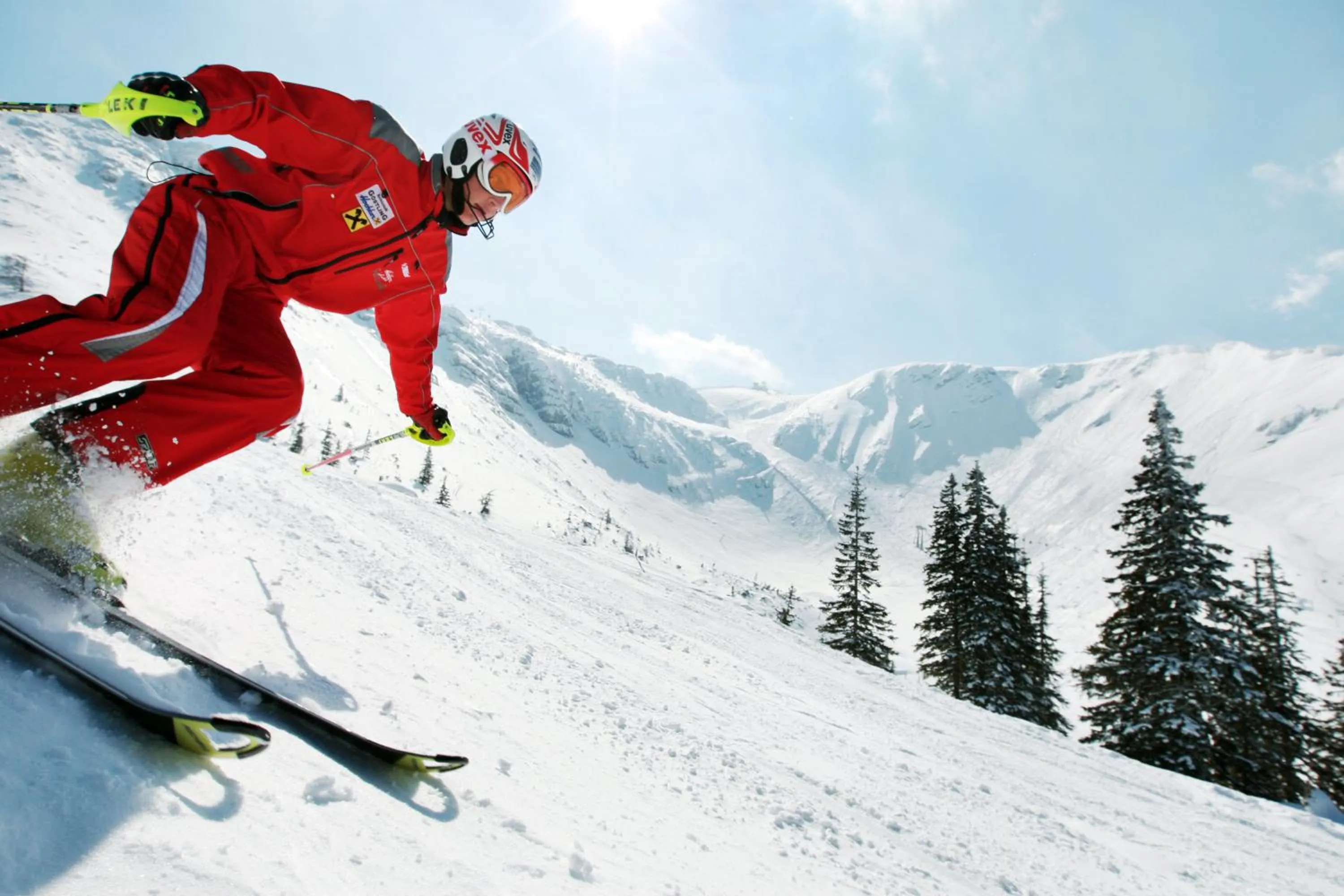 Skiing in Alpenhotel Ensmann