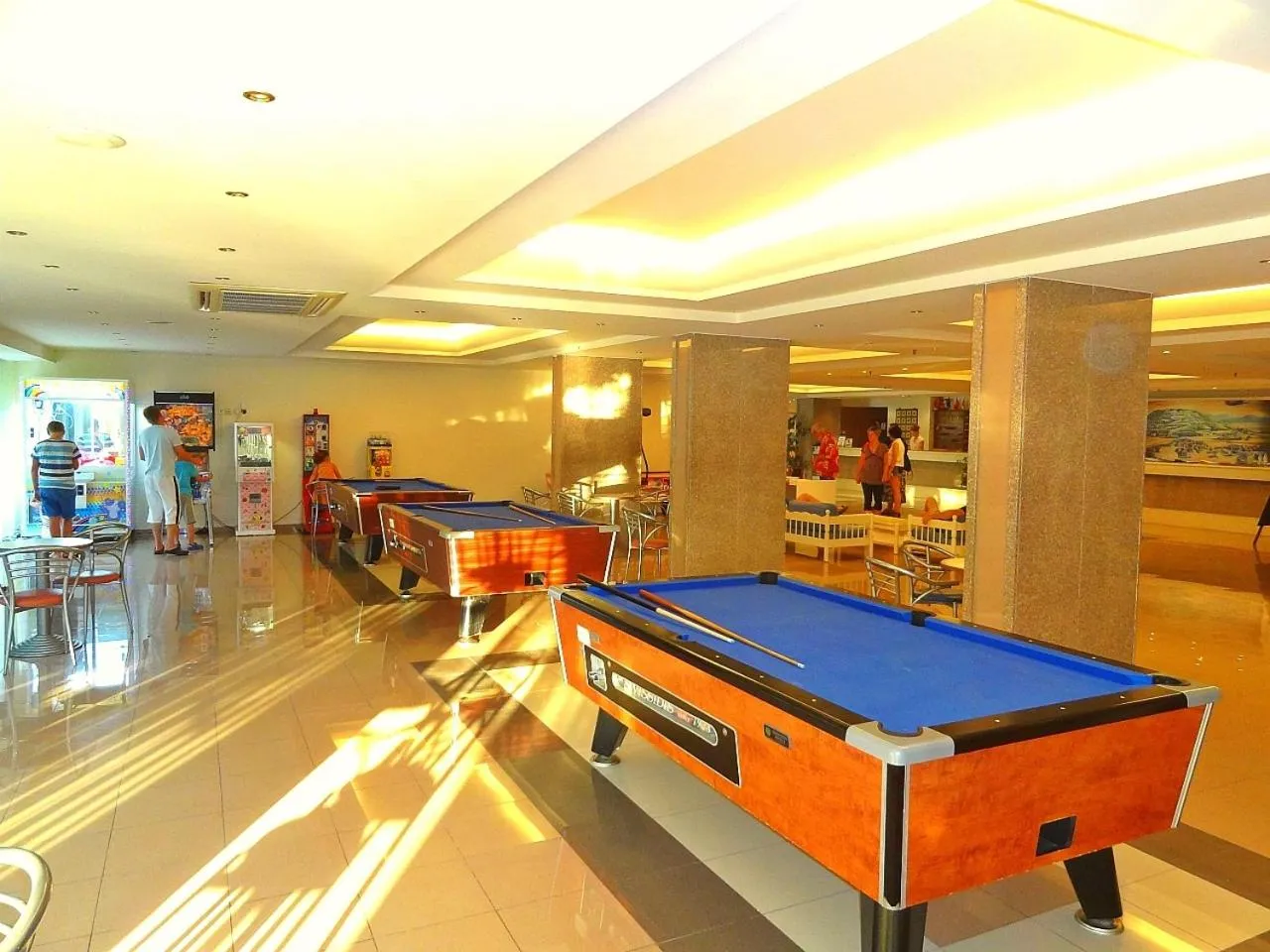 Billiard in Filerimos Village Hotel