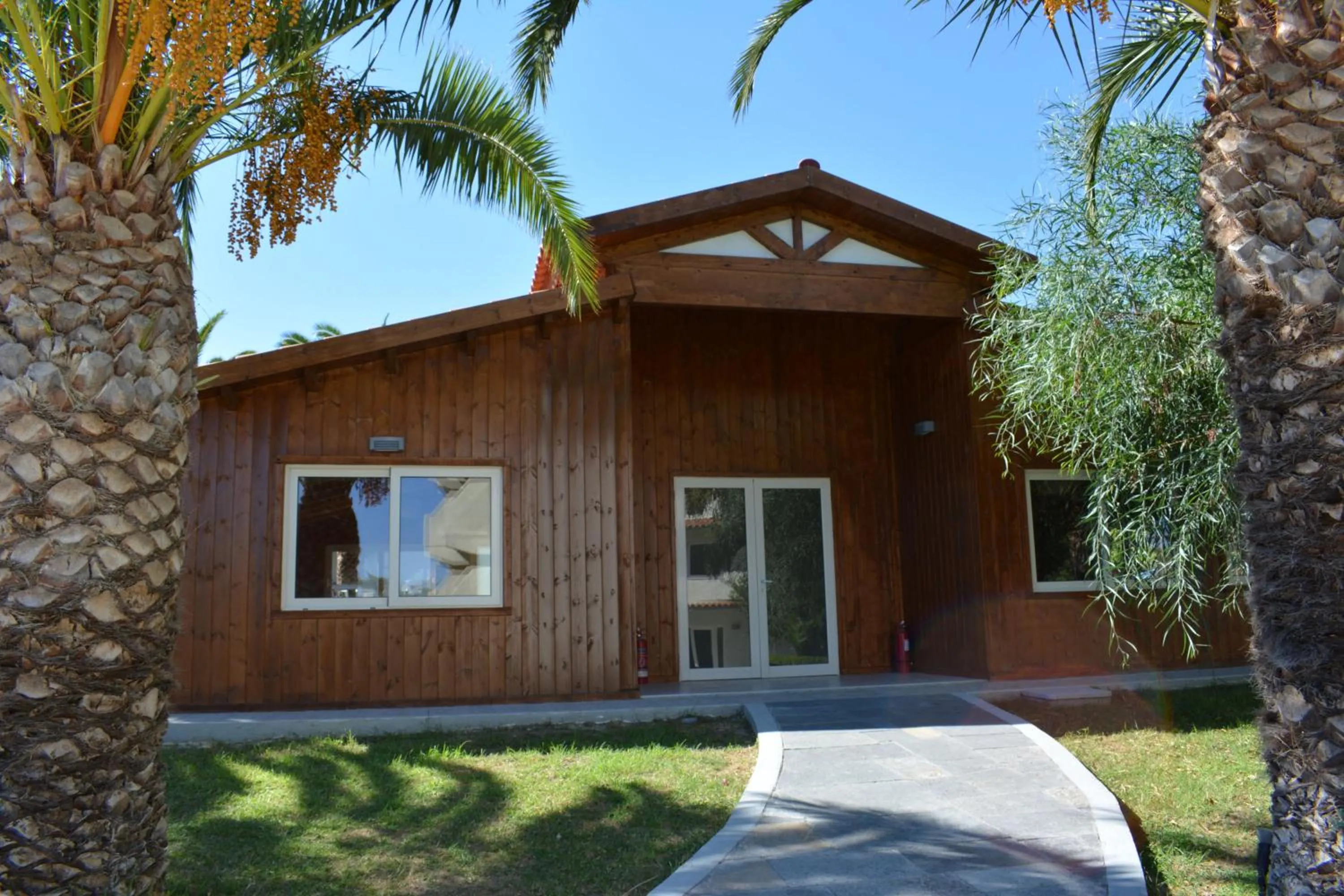 Property building in Filerimos Village Hotel