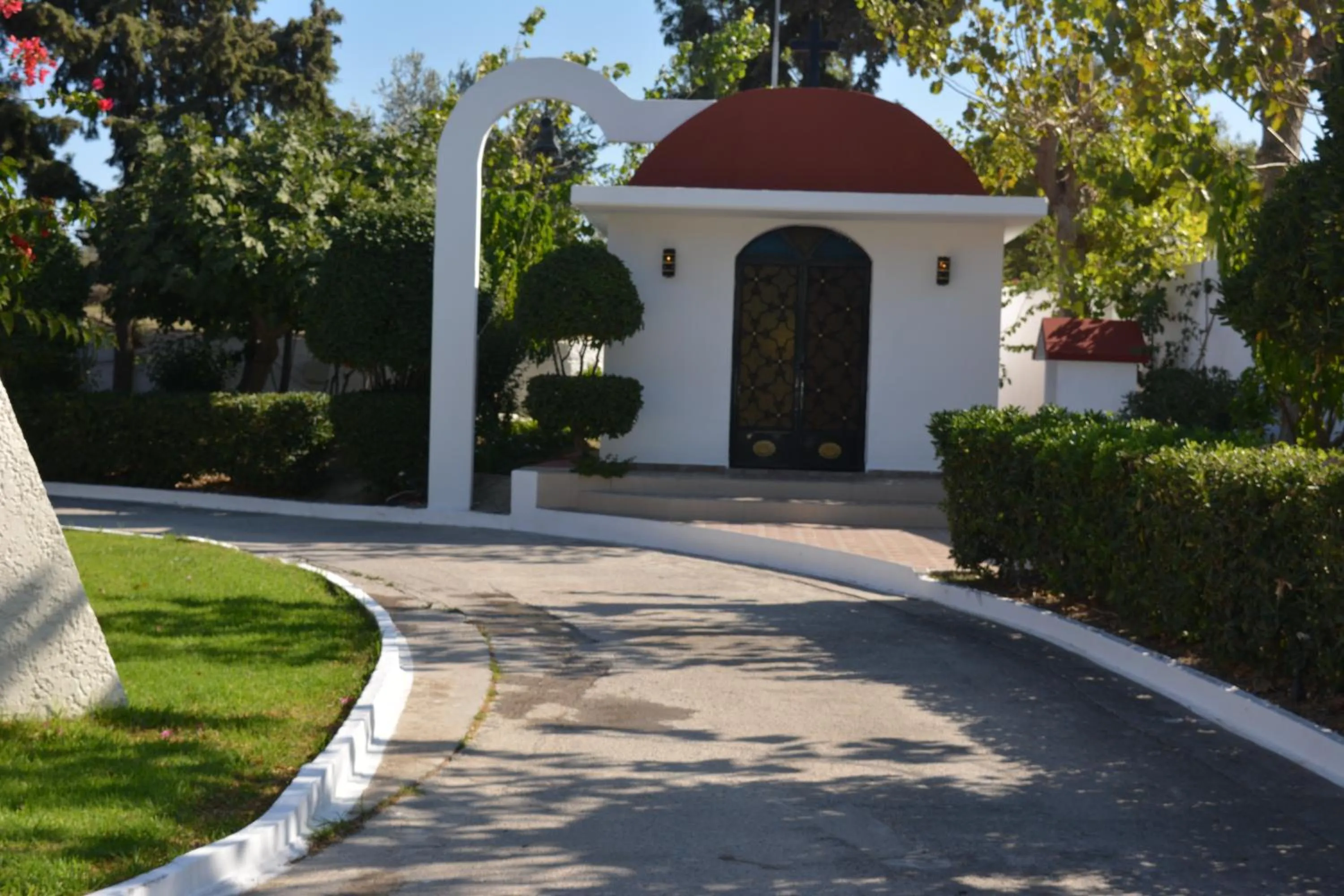 Property building in Filerimos Village Hotel