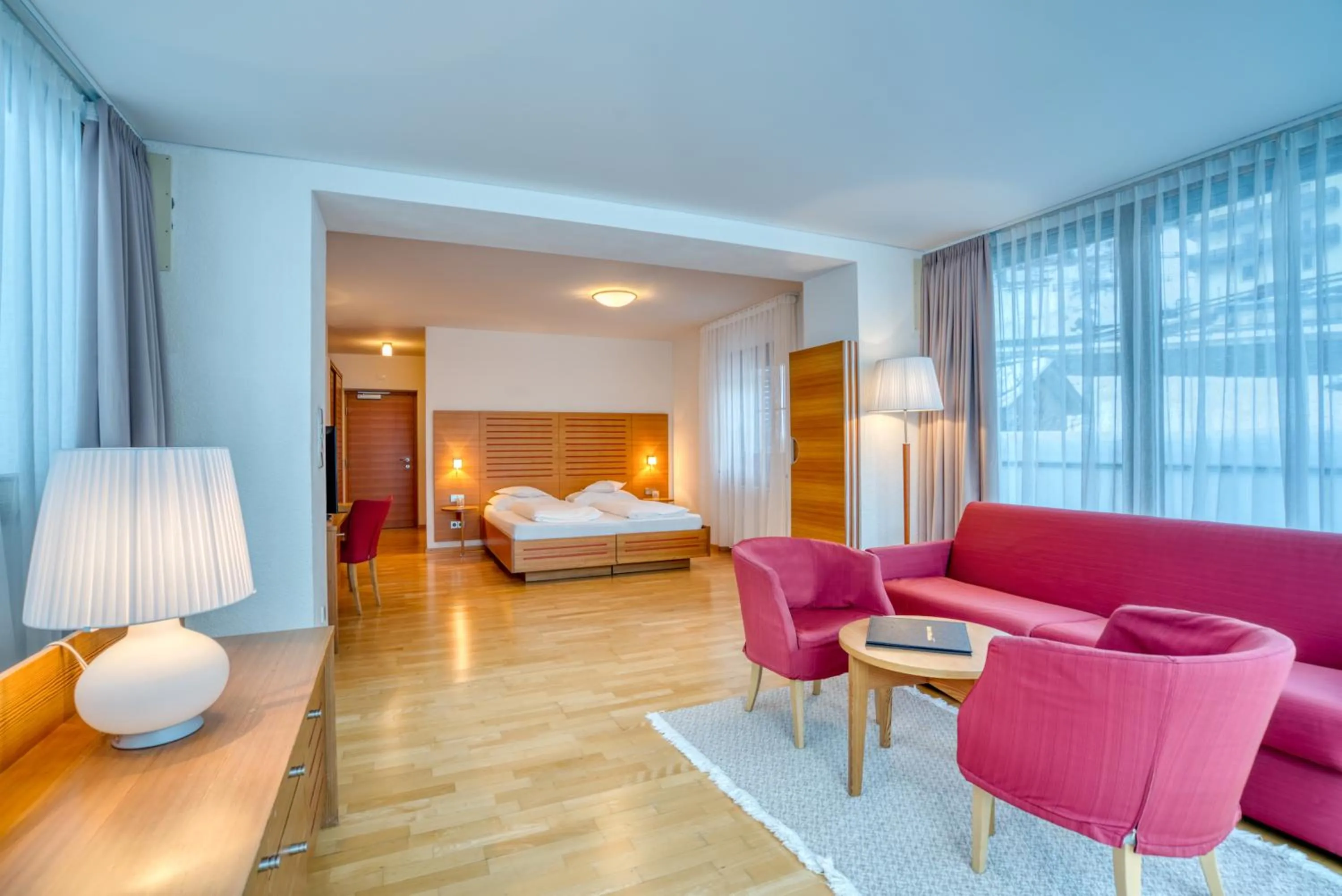 Bed in Hotel Cevedale