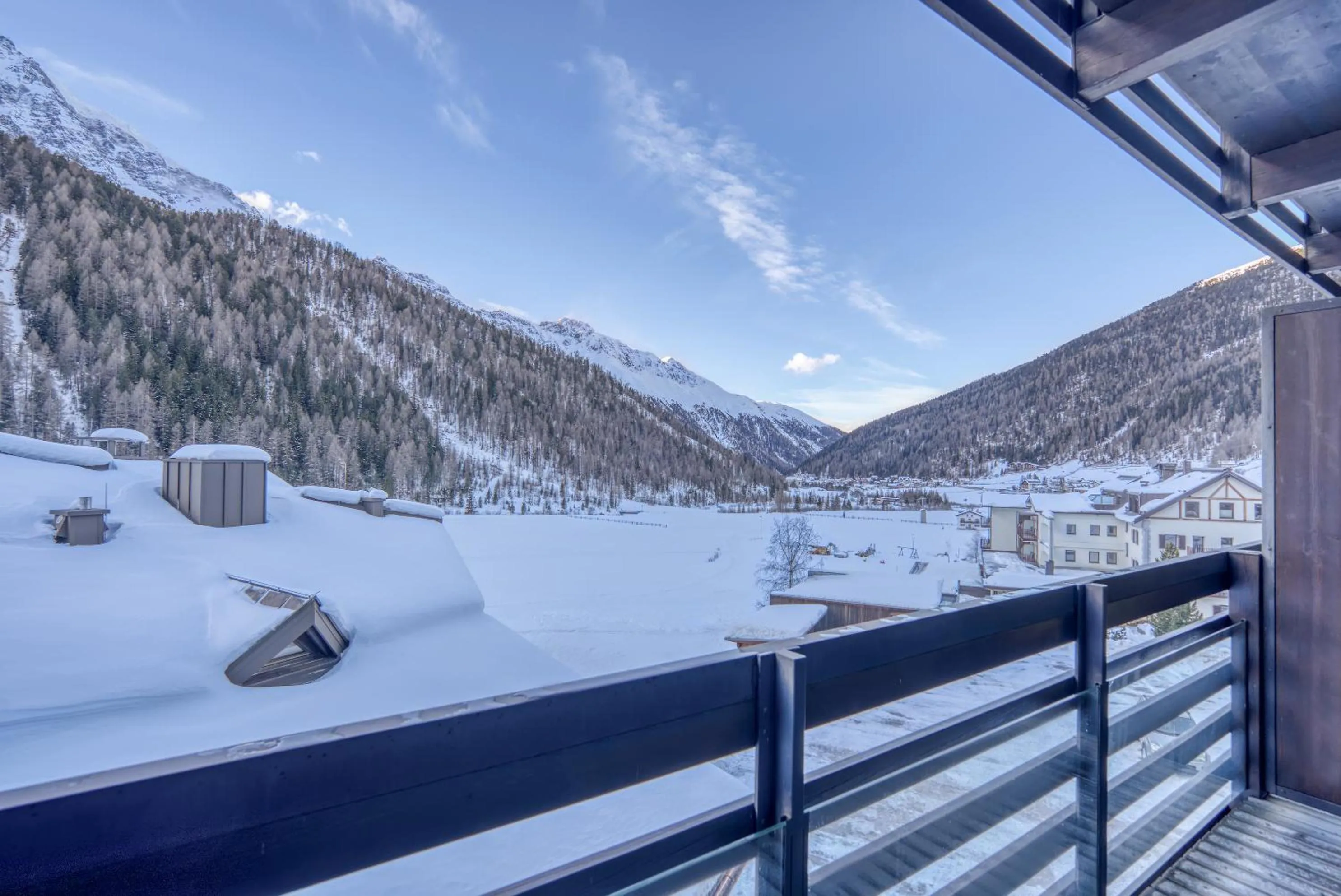 Mountain view in Hotel Cevedale