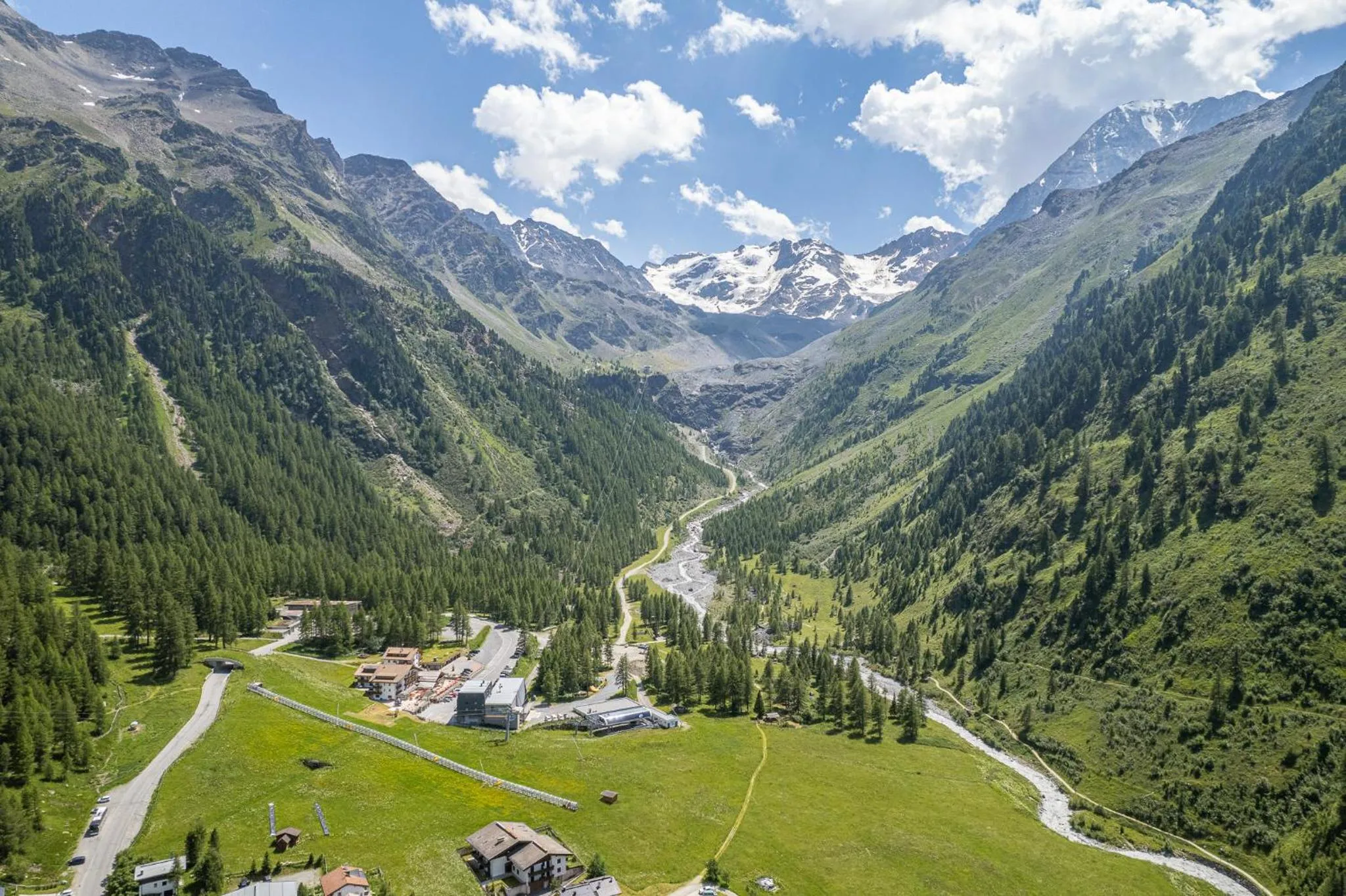 Natural landscape in Hotel Cevedale