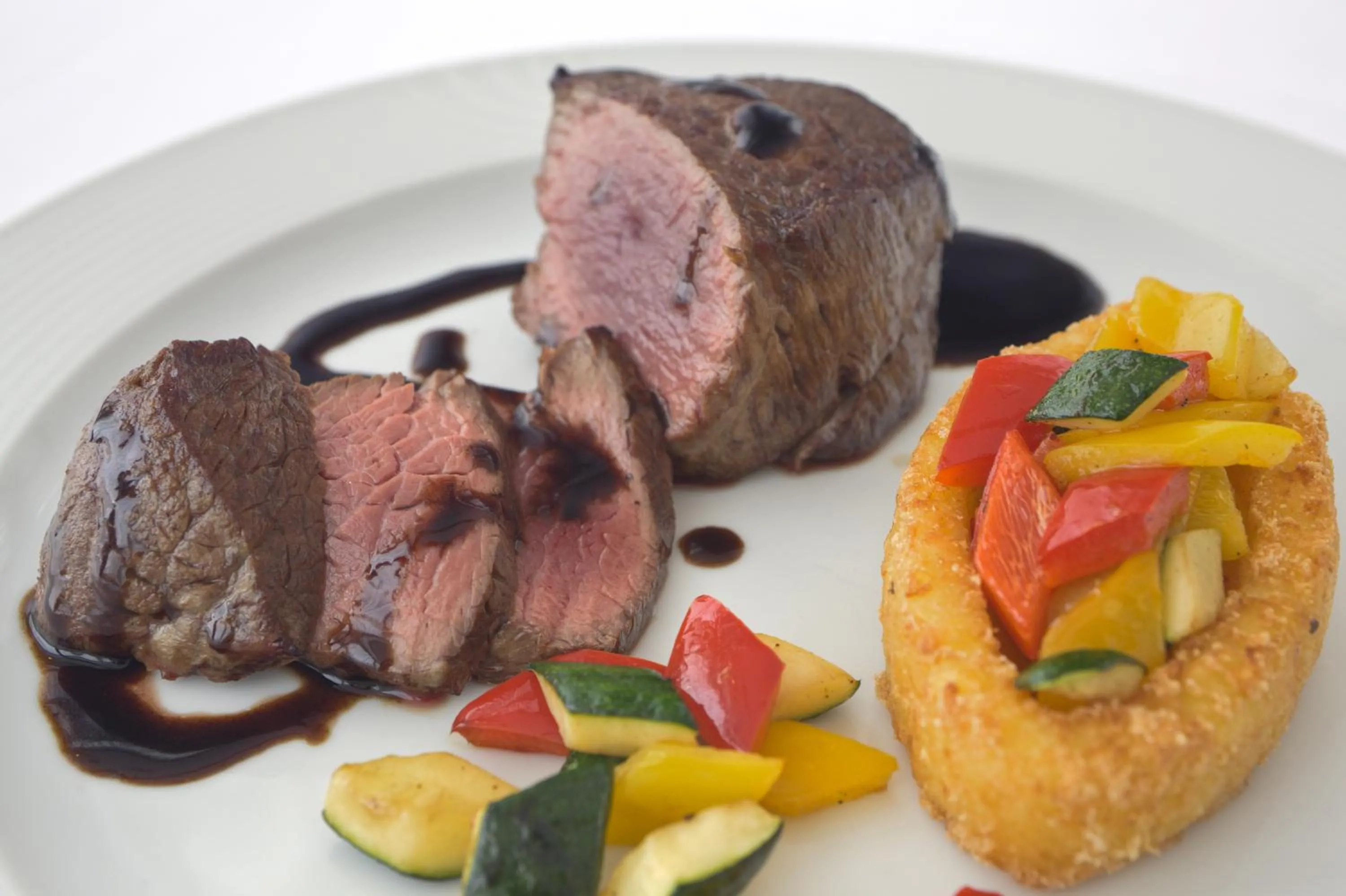 Food close-up in Hotel Cevedale