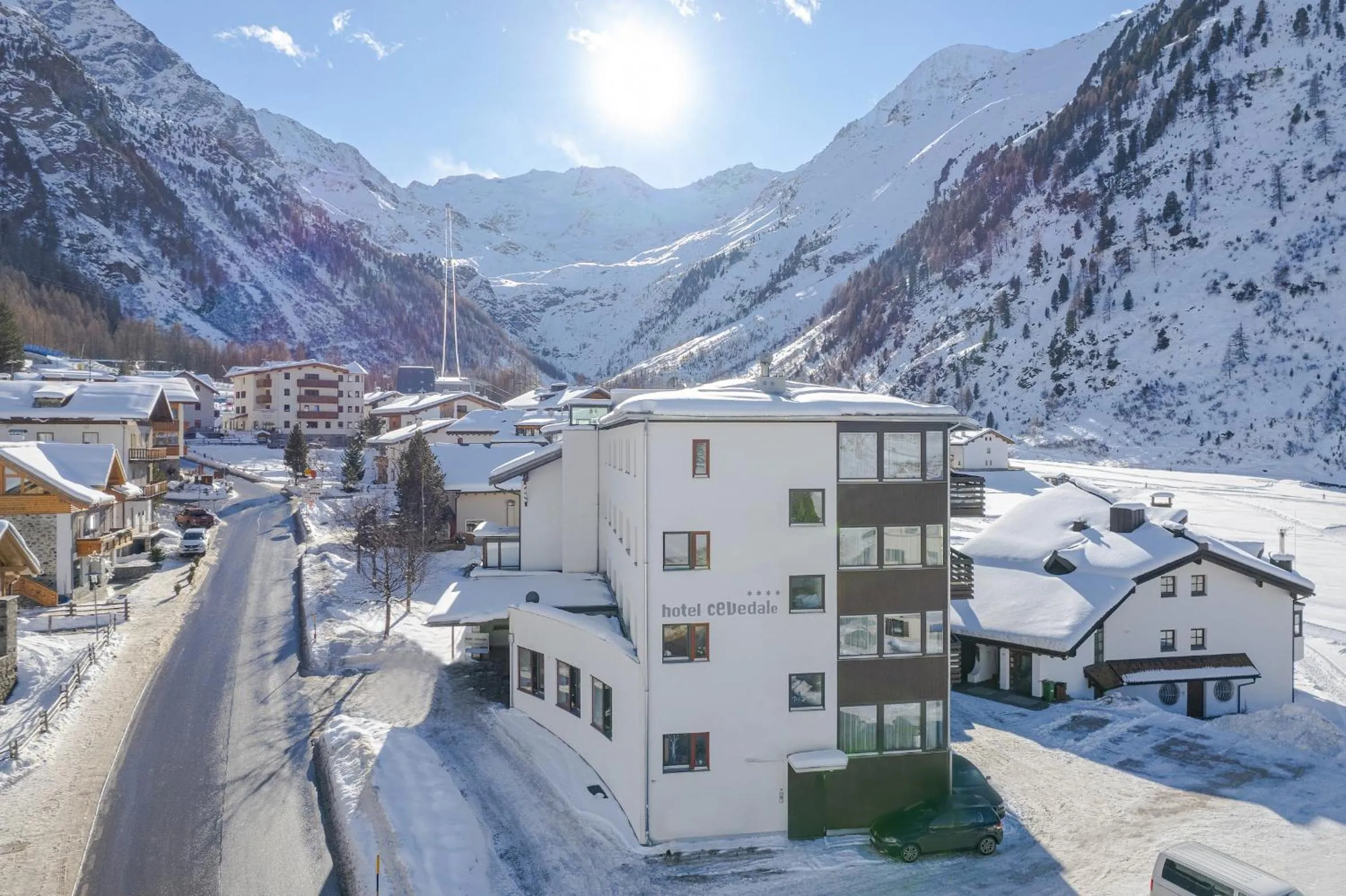 Property building in Hotel Cevedale