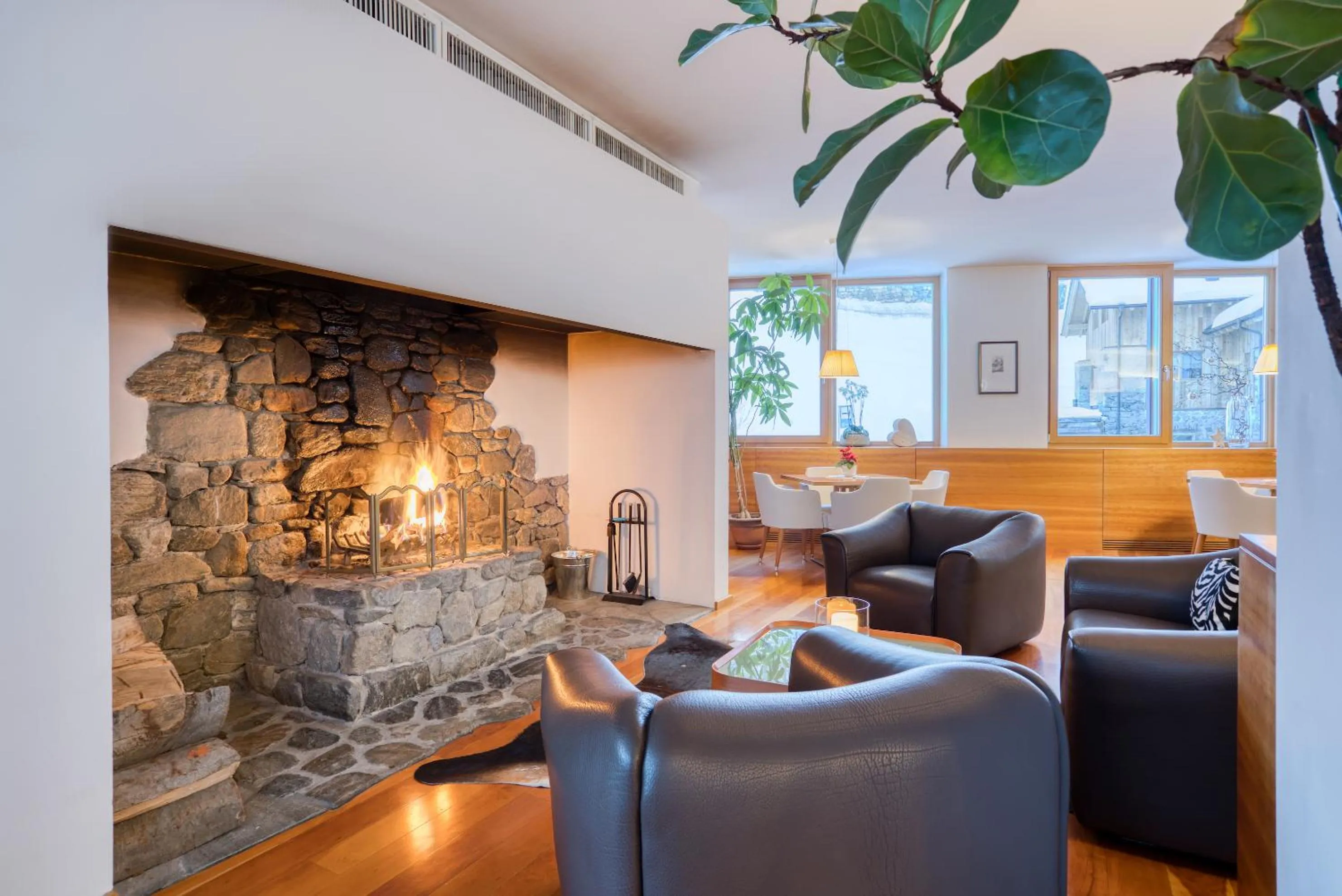 Living room in Hotel Cevedale