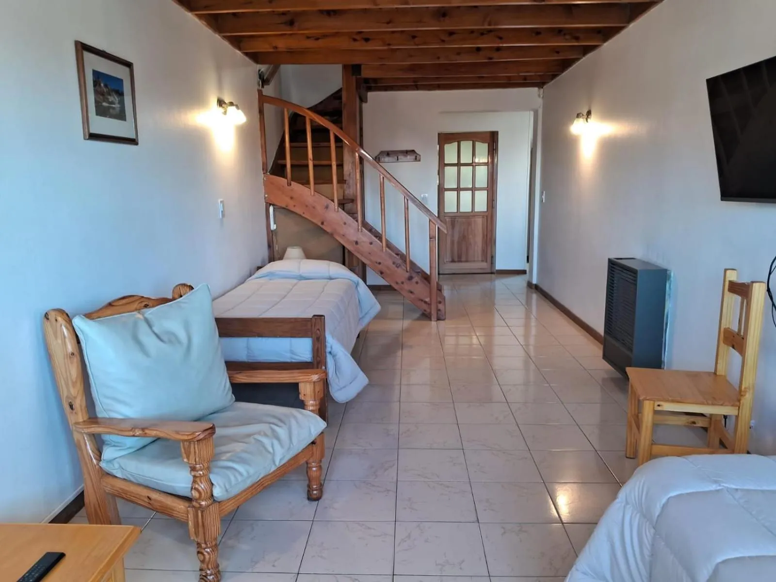 Bed in LA PONDEROSA Apart Hotel