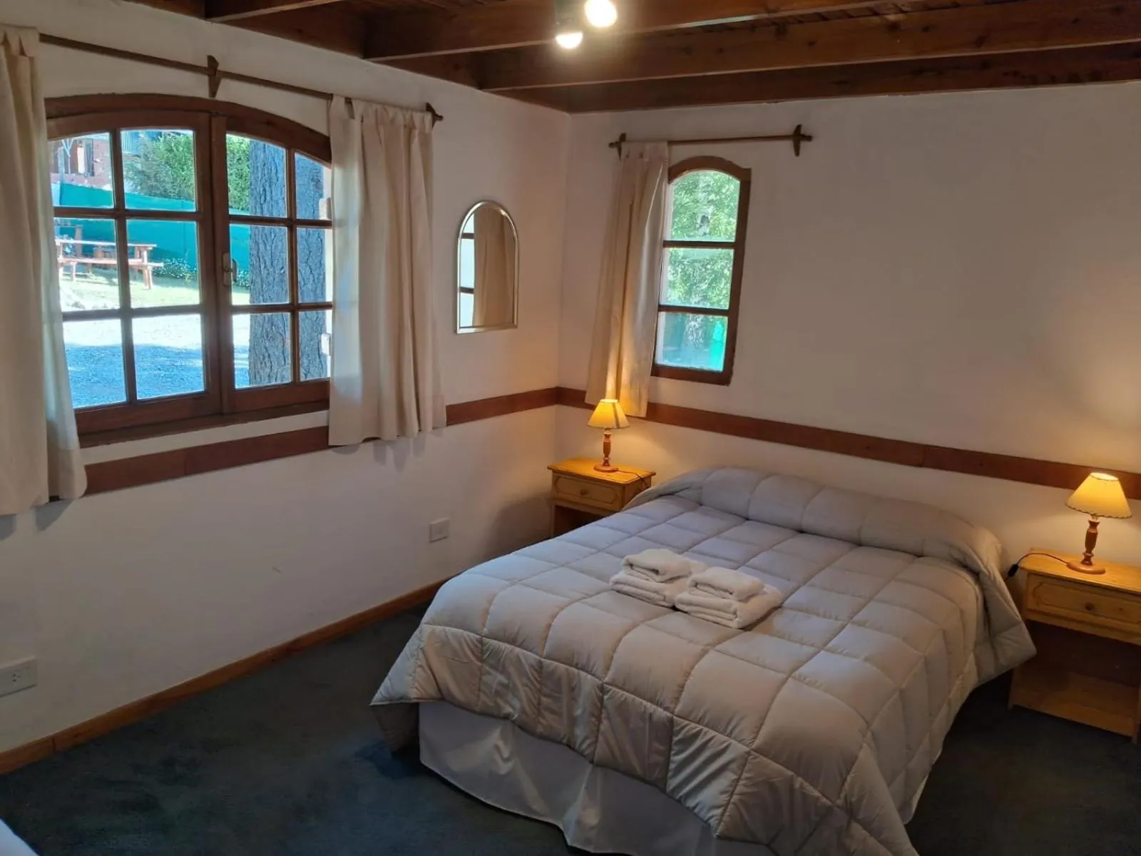 Bed in LA PONDEROSA Apart Hotel