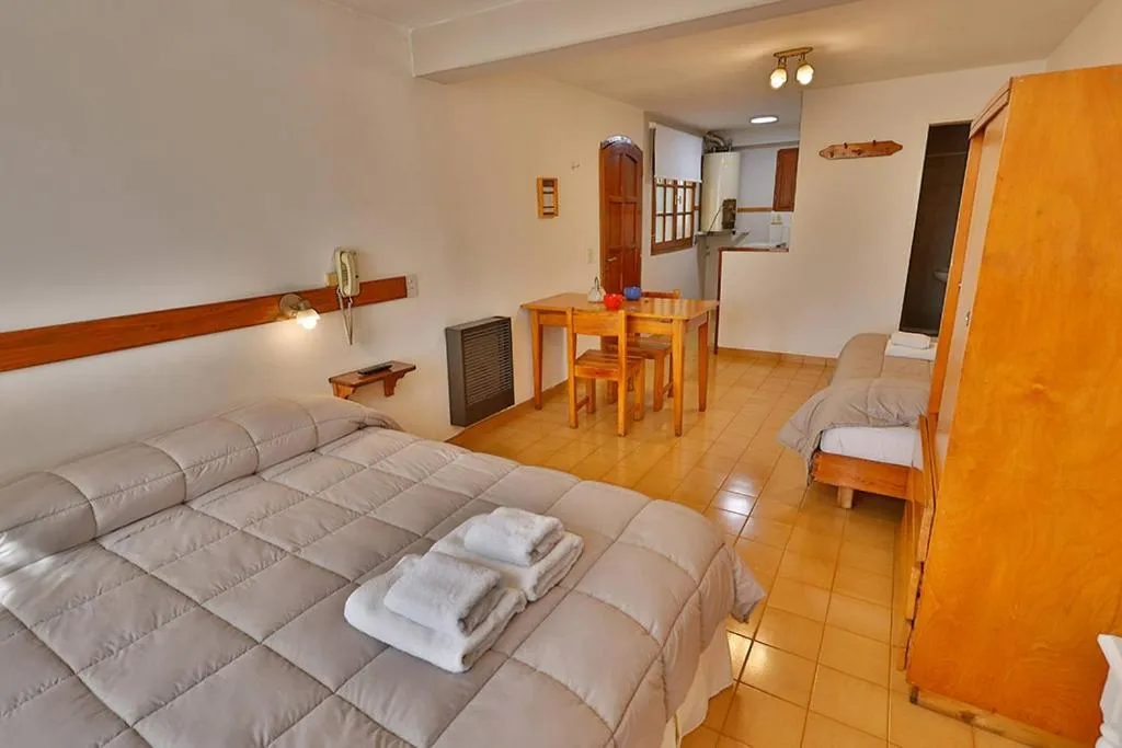 Bed in LA PONDEROSA Apart Hotel