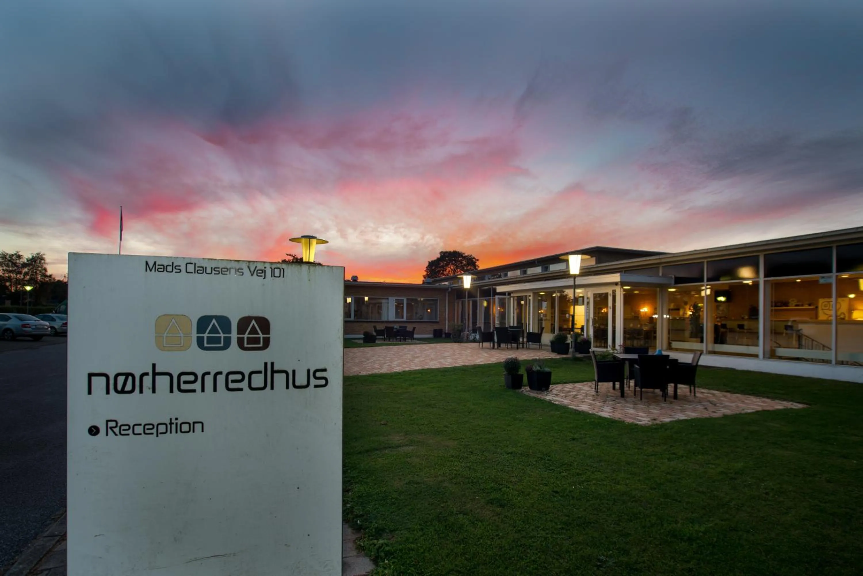 Property building in Hotel Nørherredhus