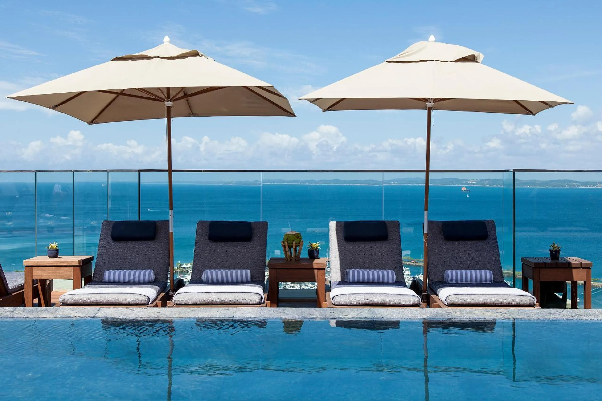 Balcony/Terrace in Hotel Fasano Salvador