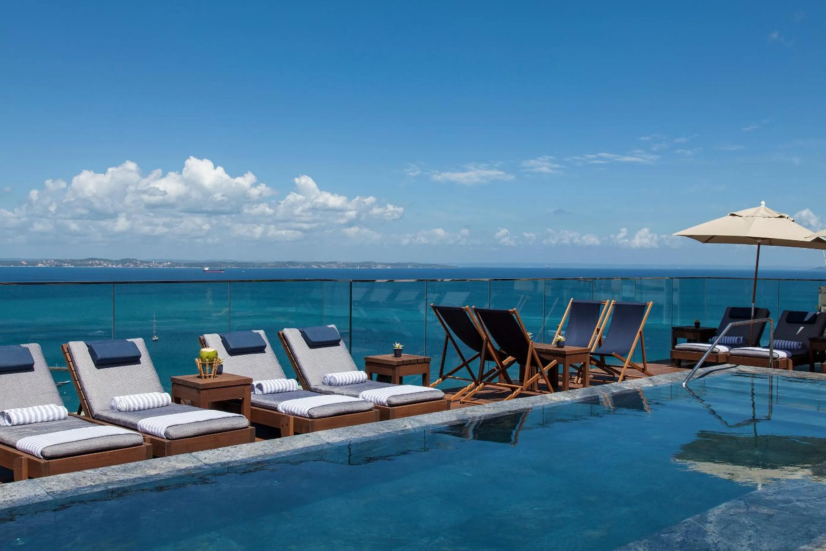 Patio in Hotel Fasano Salvador