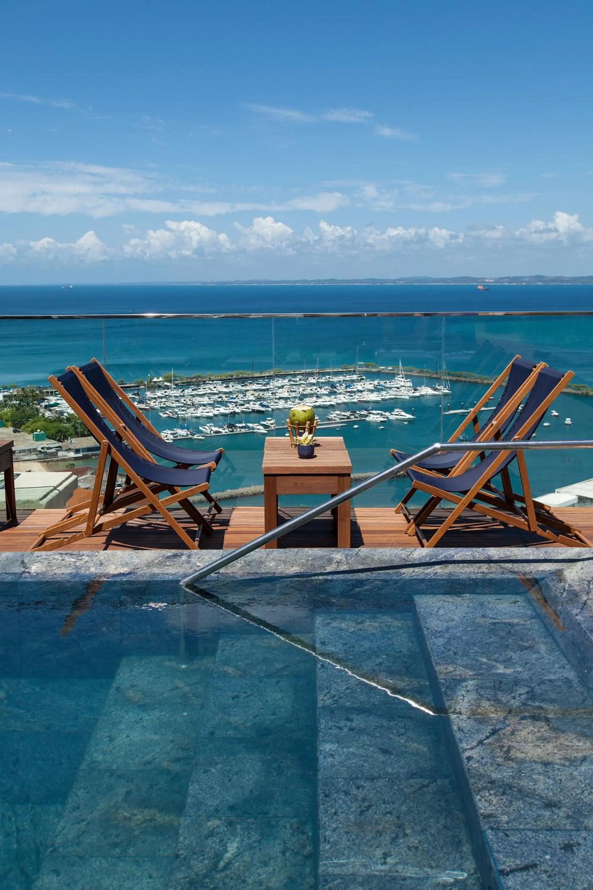 Balcony/Terrace in Hotel Fasano Salvador