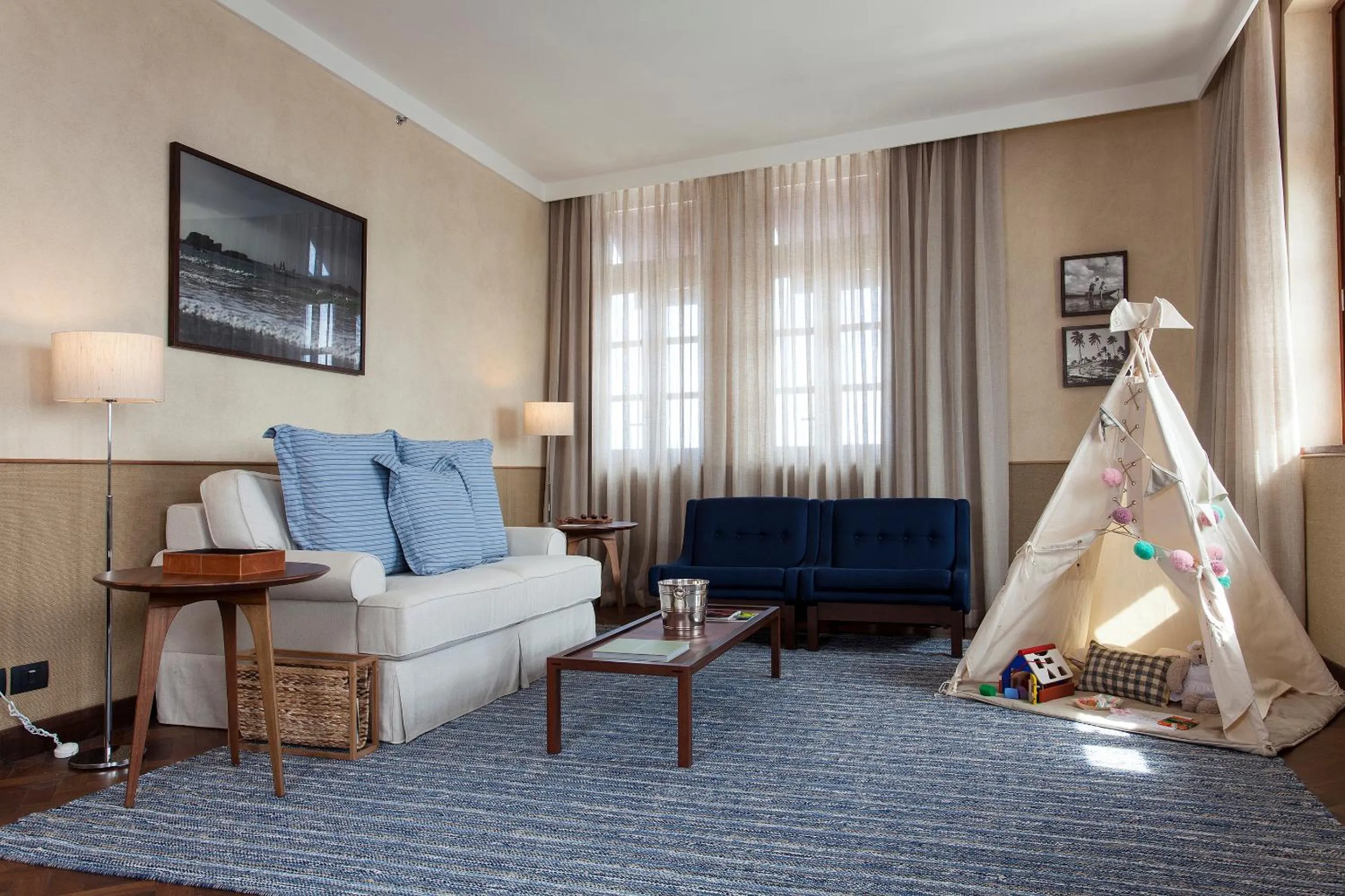 Living room in Hotel Fasano Salvador