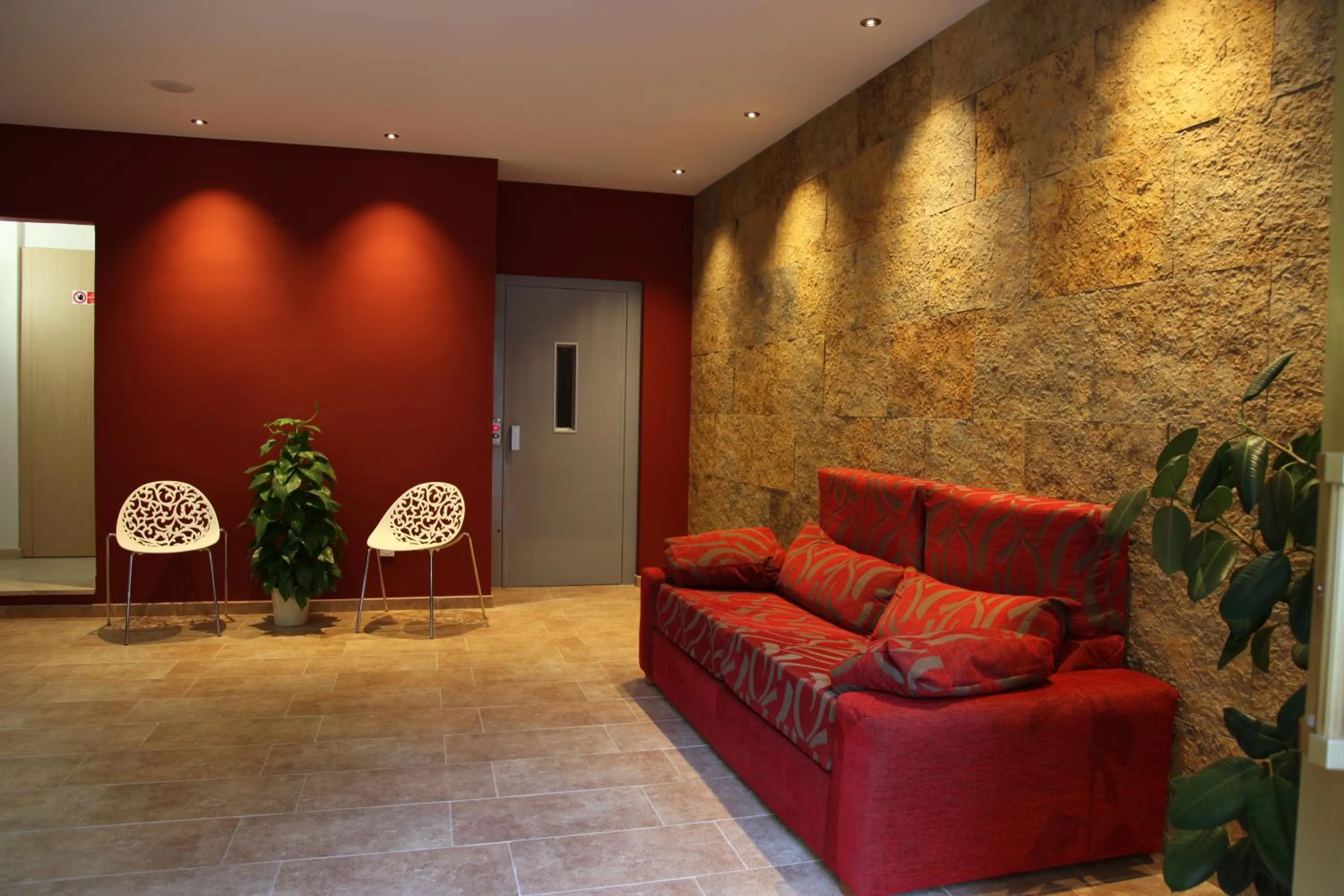 Lobby or reception in Hostal Santel San Marcos