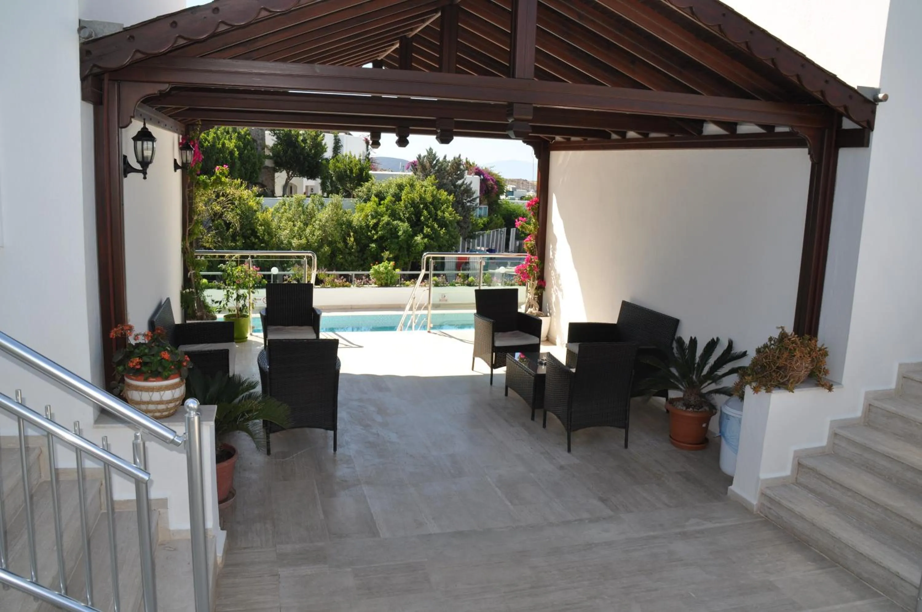 Balcony/Terrace in Gun-Ay Hotel