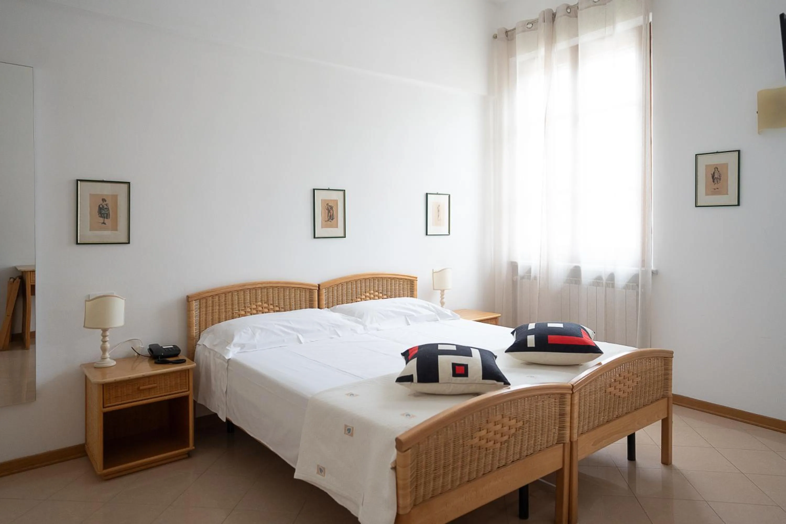 Bed in Hotel Bellonda