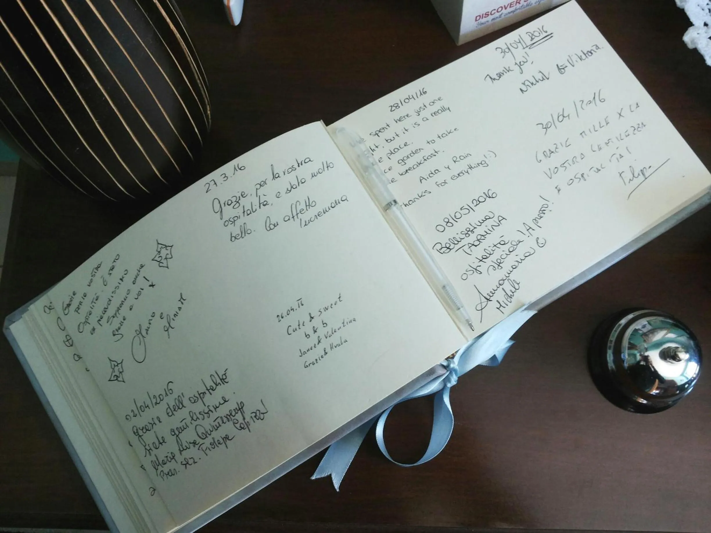 Decorative detail in Bed and Breakfast Rosangela