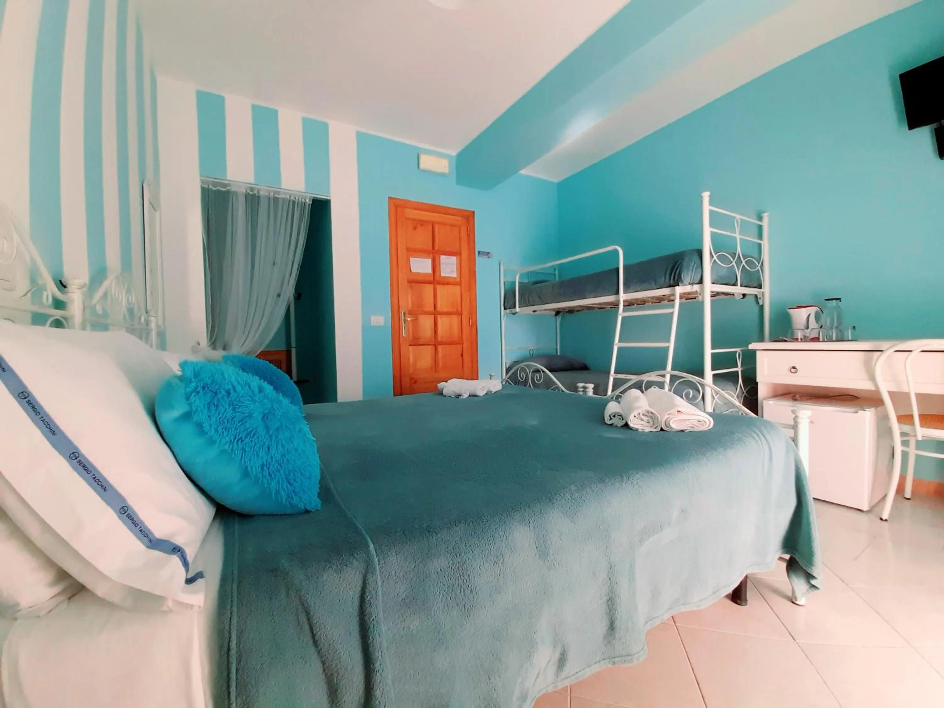 View (from property/room), Bed in Bed and Breakfast Rosangela