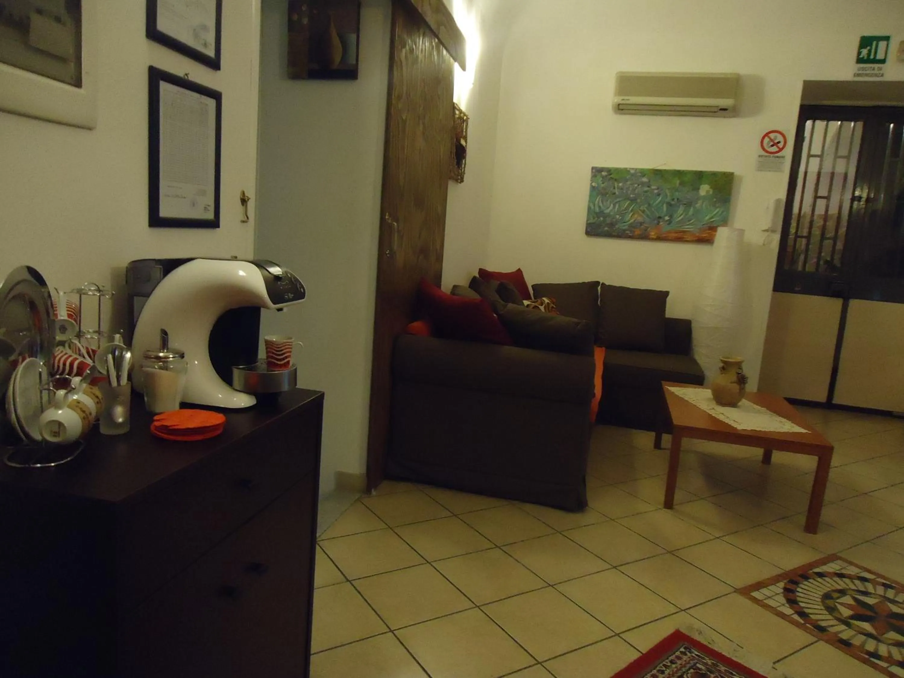 Lobby or reception in Hotel Trieste