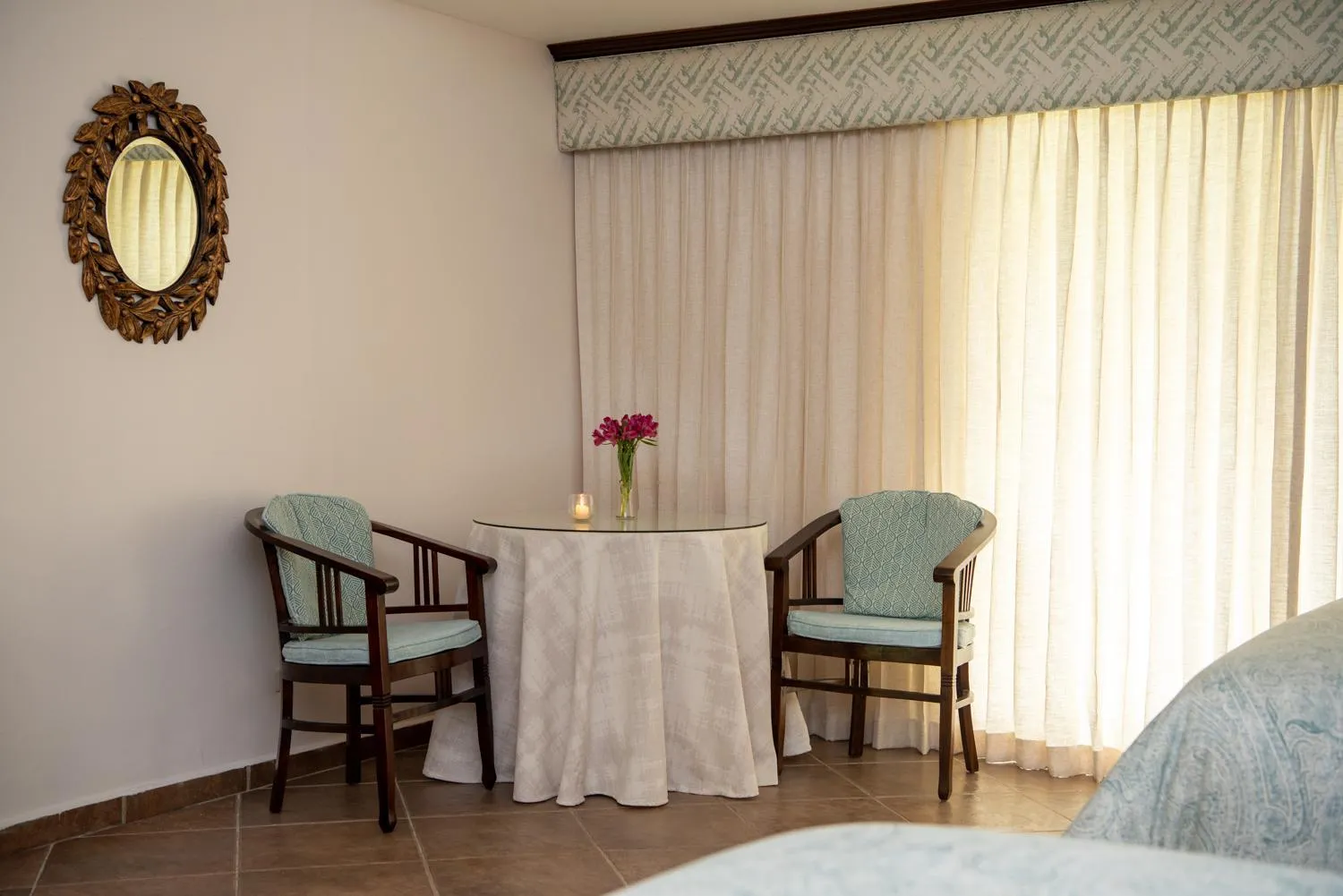 Bed in Hotel Panamonte