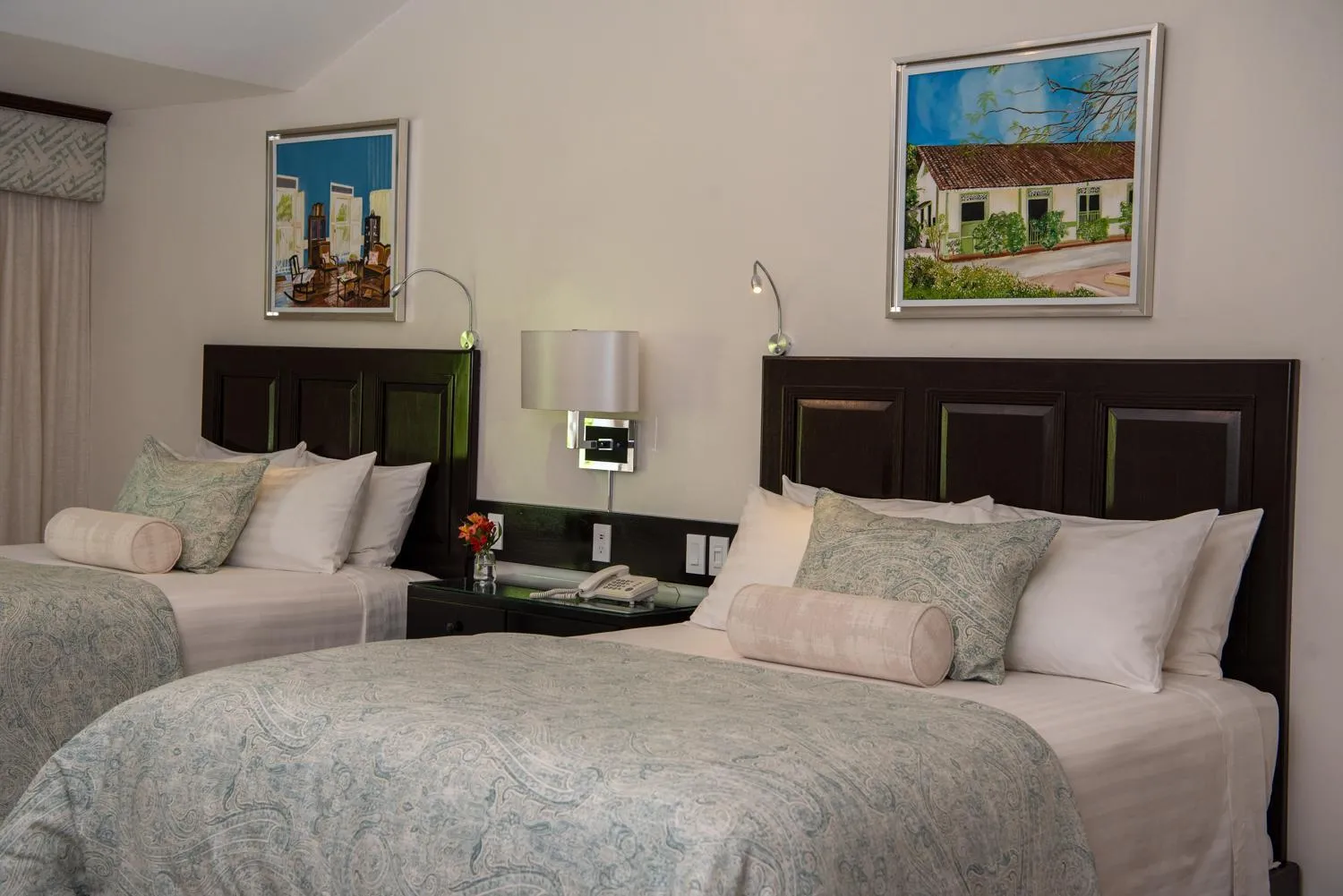 Bed in Hotel Panamonte