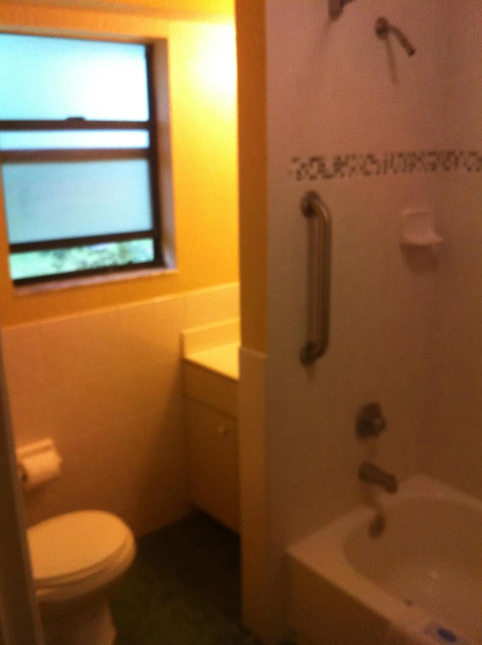 Bathroom in Orange City Motel - Orange City