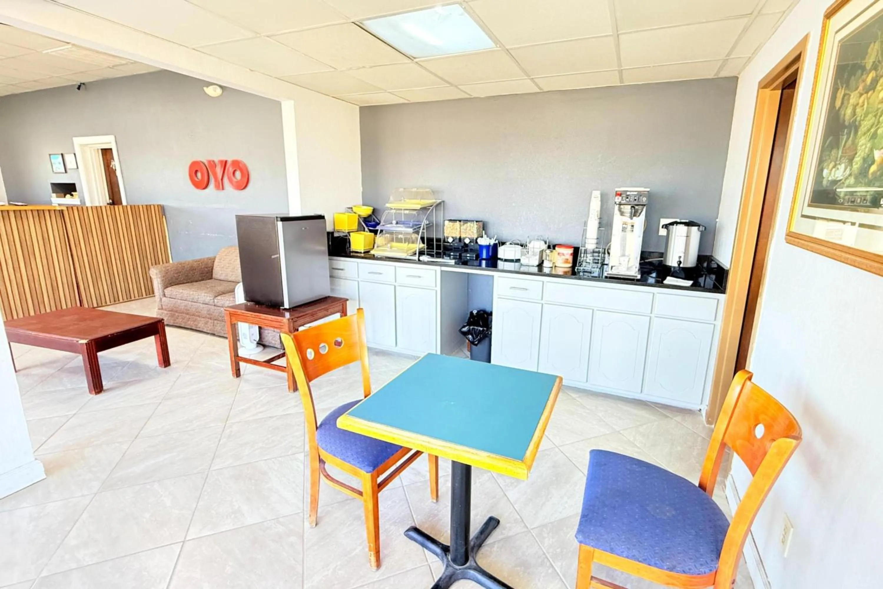 Dining area in OYO Hotel Williamston