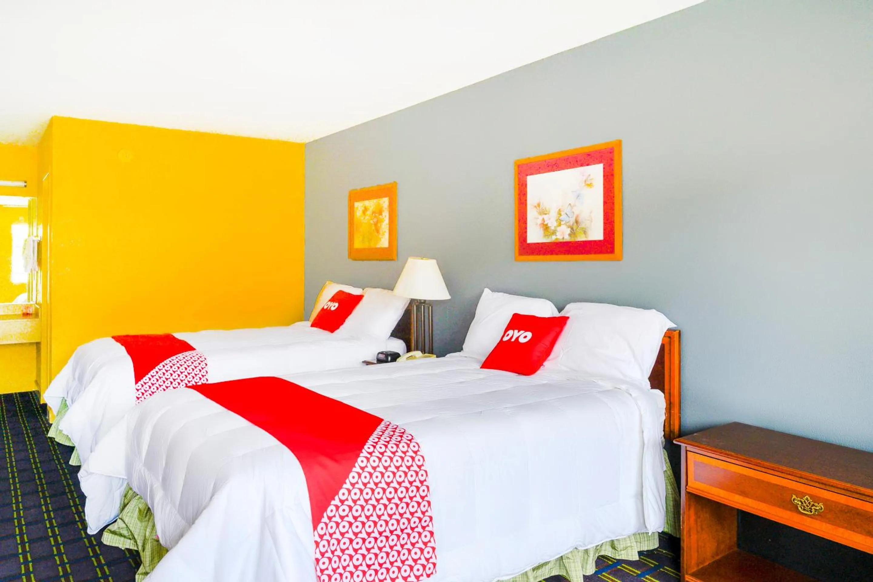 Bedroom, Bed in OYO Hotel Williamston