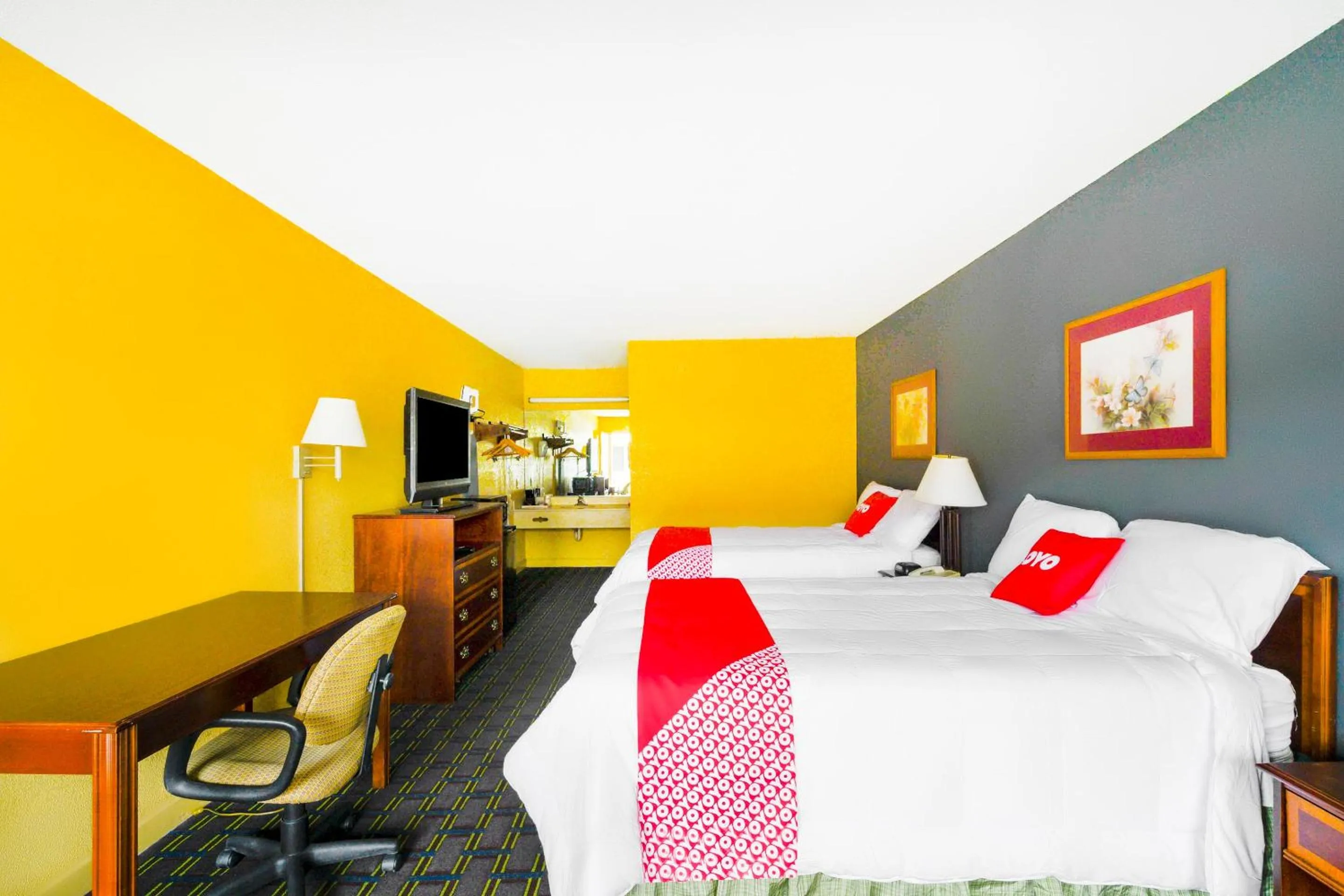 Bedroom, Bed in OYO Hotel Williamston