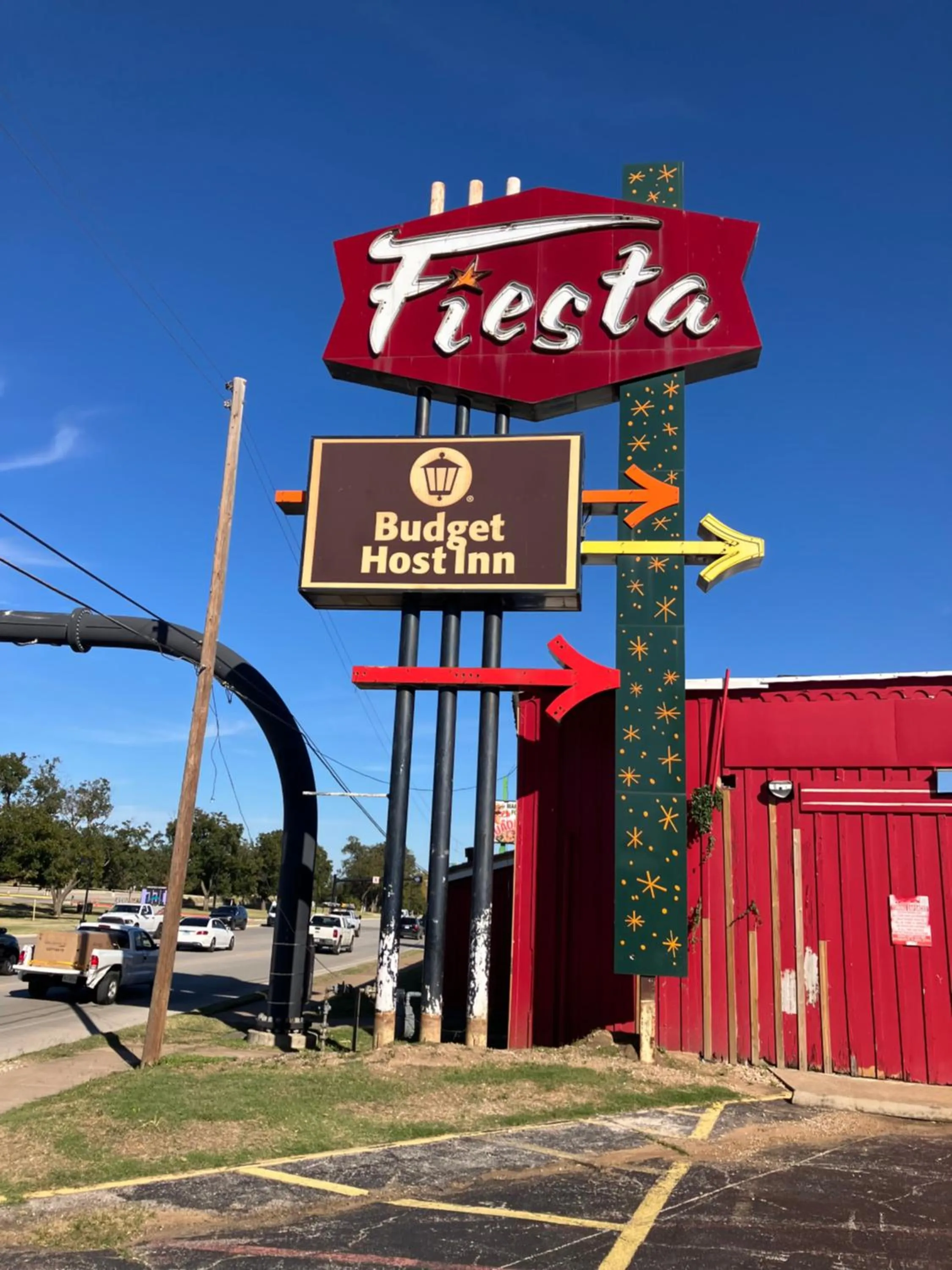 Property logo or sign in Budget Host Inn