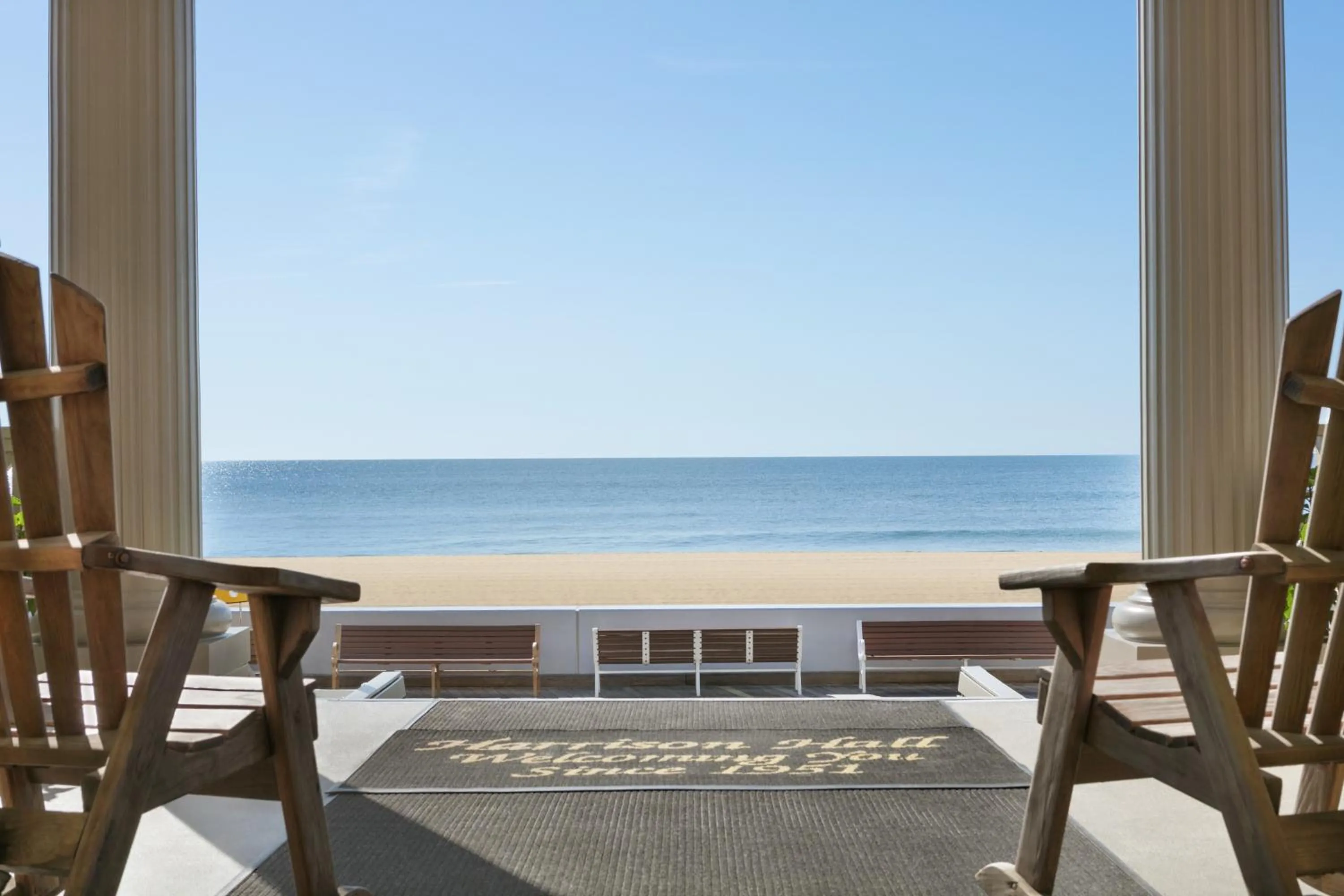 Balcony/Terrace in Harrison Hall Hotel
