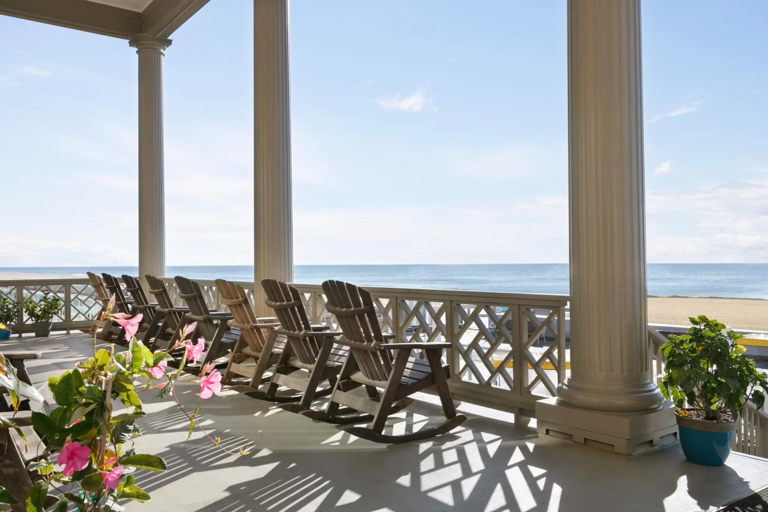 Balcony/Terrace in Harrison Hall Hotel
