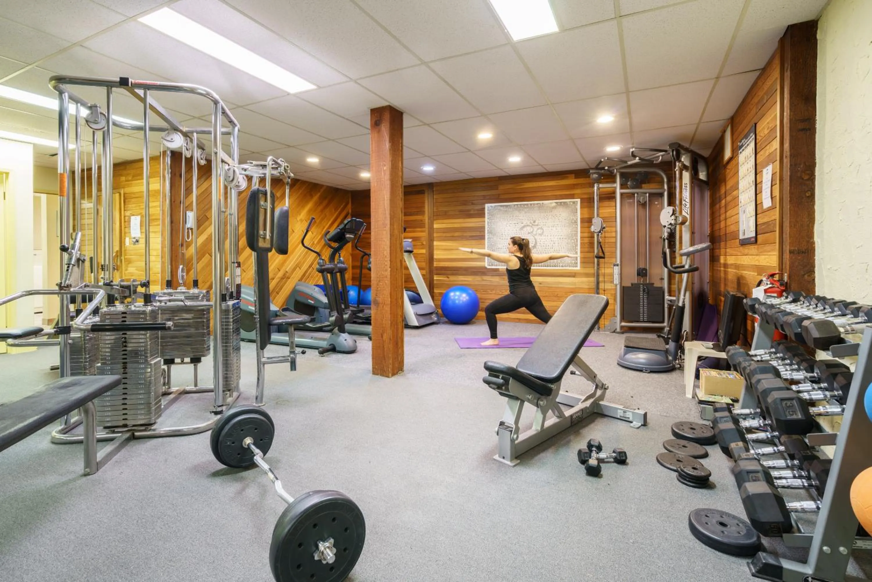 Fitness centre/facilities in The Crossing