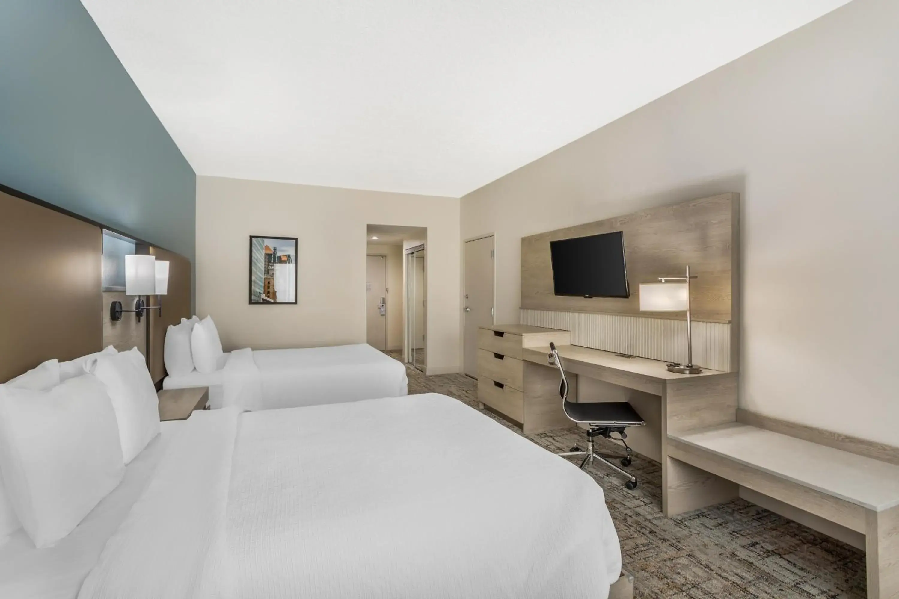 Queen Room with Two Queen Beds - Disability Access in Best Western Plus Airport Inn & Suites Queen Room with Two Queen Beds - Disability Access in Best Western Plus Airport Inn & Suites
