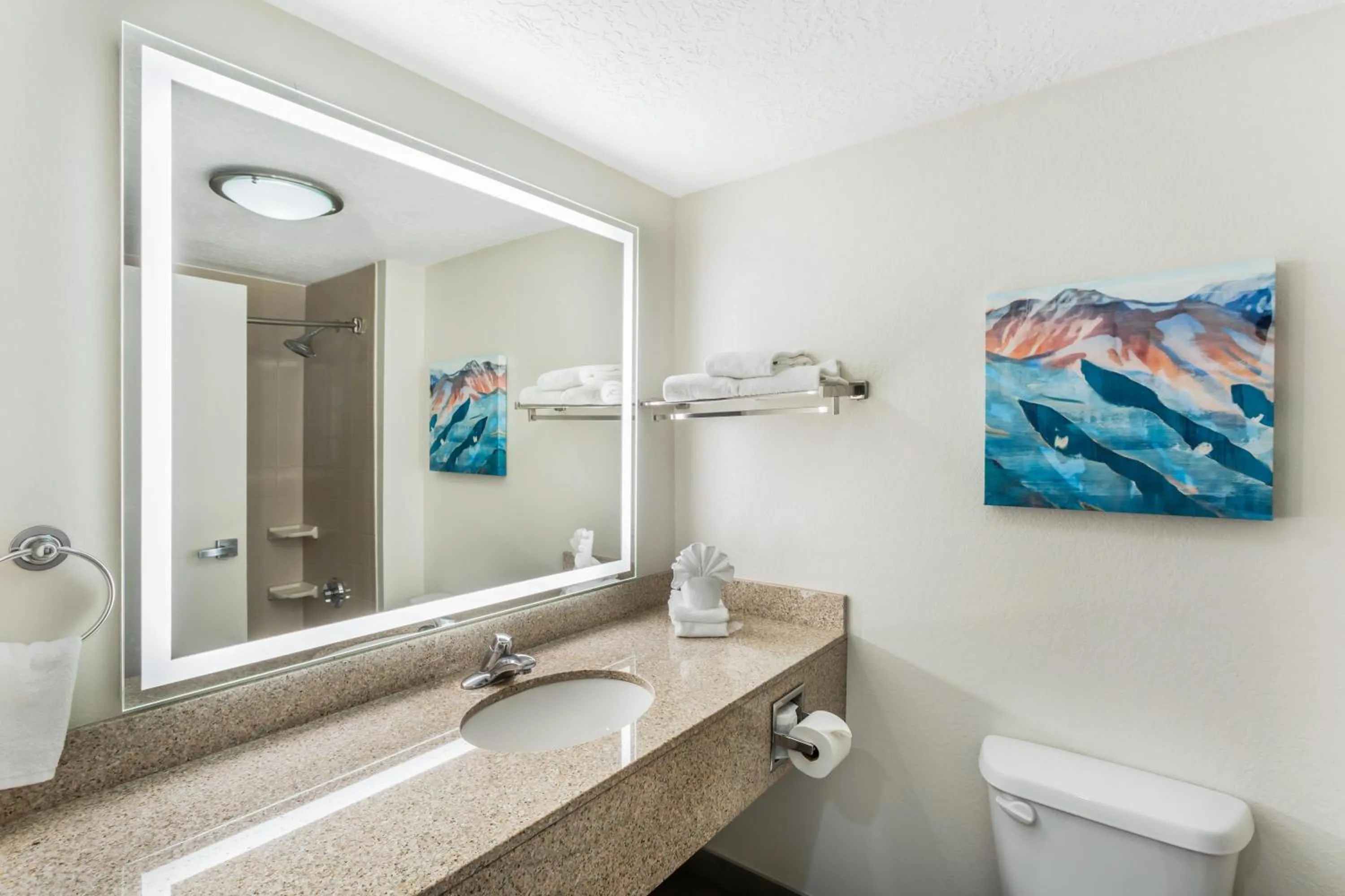 Bathroom in Best Western Plus Airport Inn & Suites