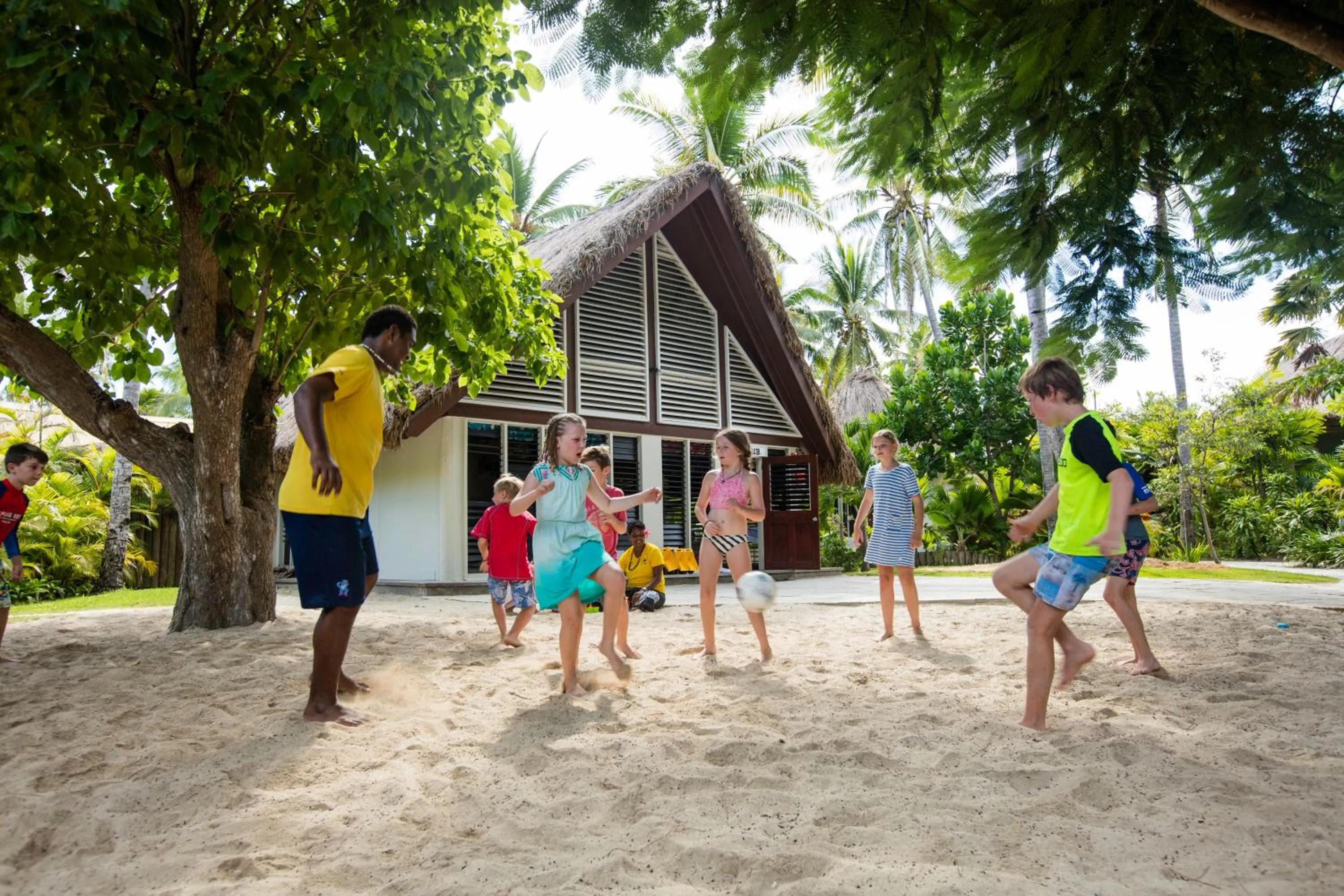 Kids's club in Castaway Island, Fiji
