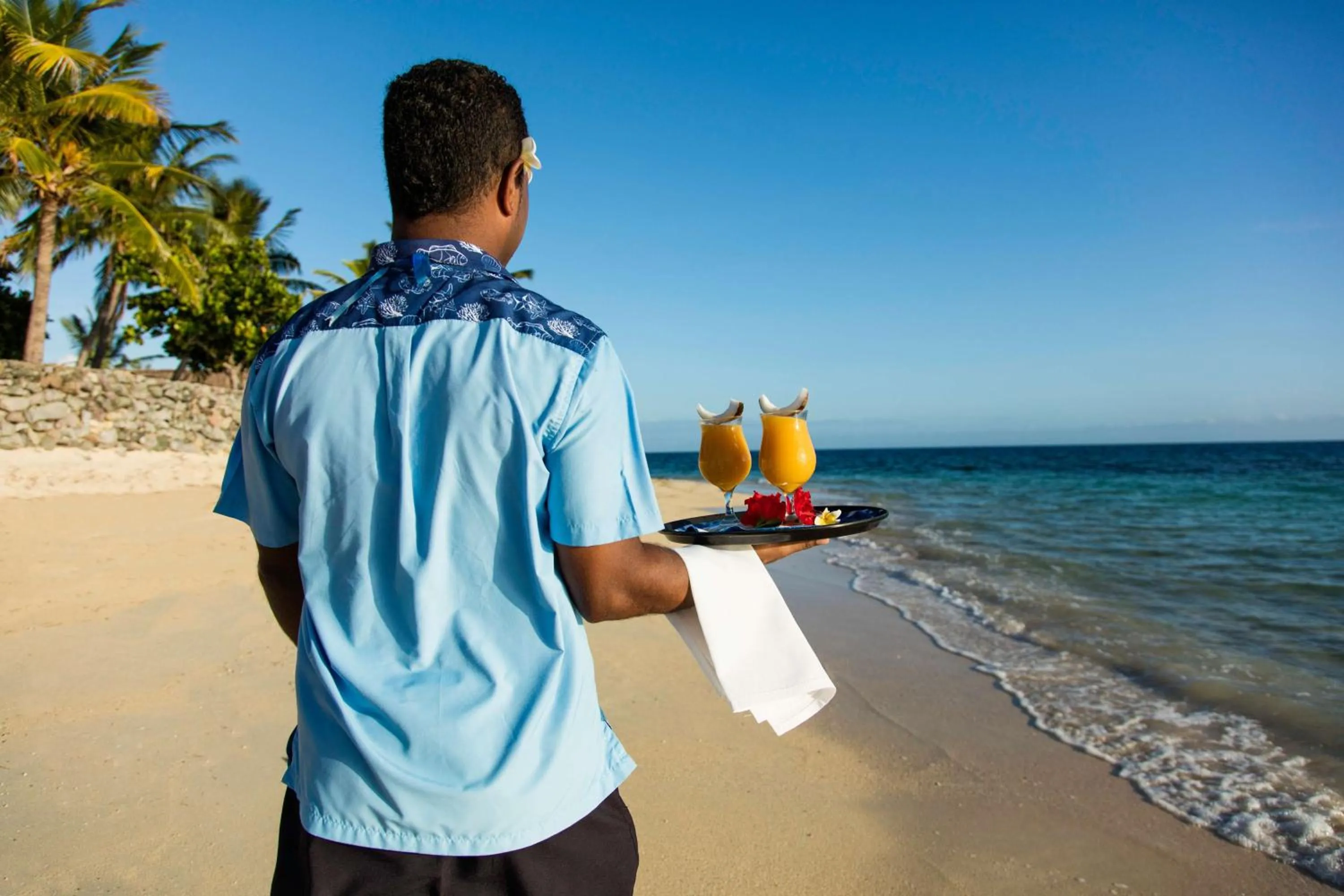 People in Castaway Island, Fiji