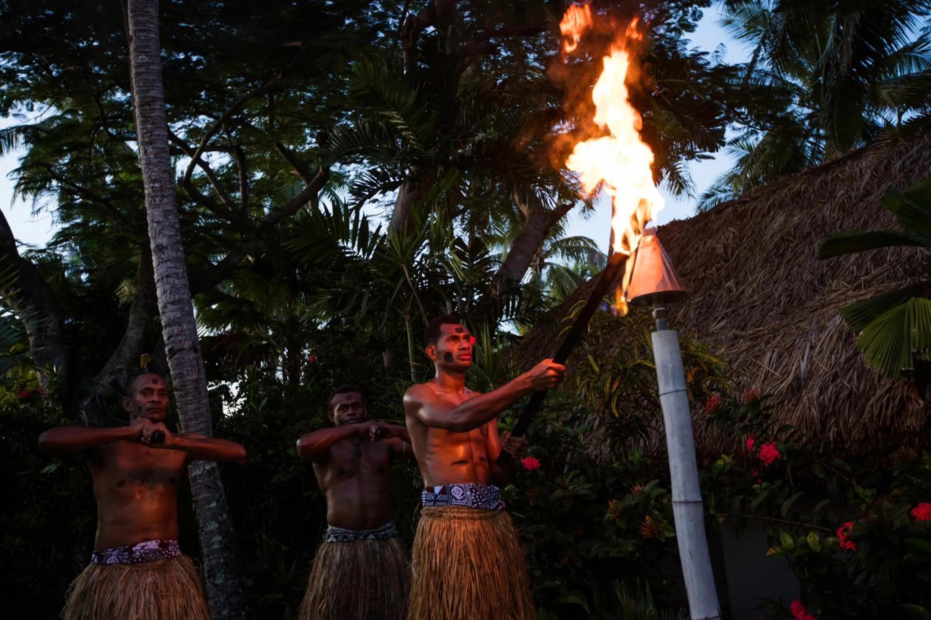 Staff in Castaway Island, Fiji