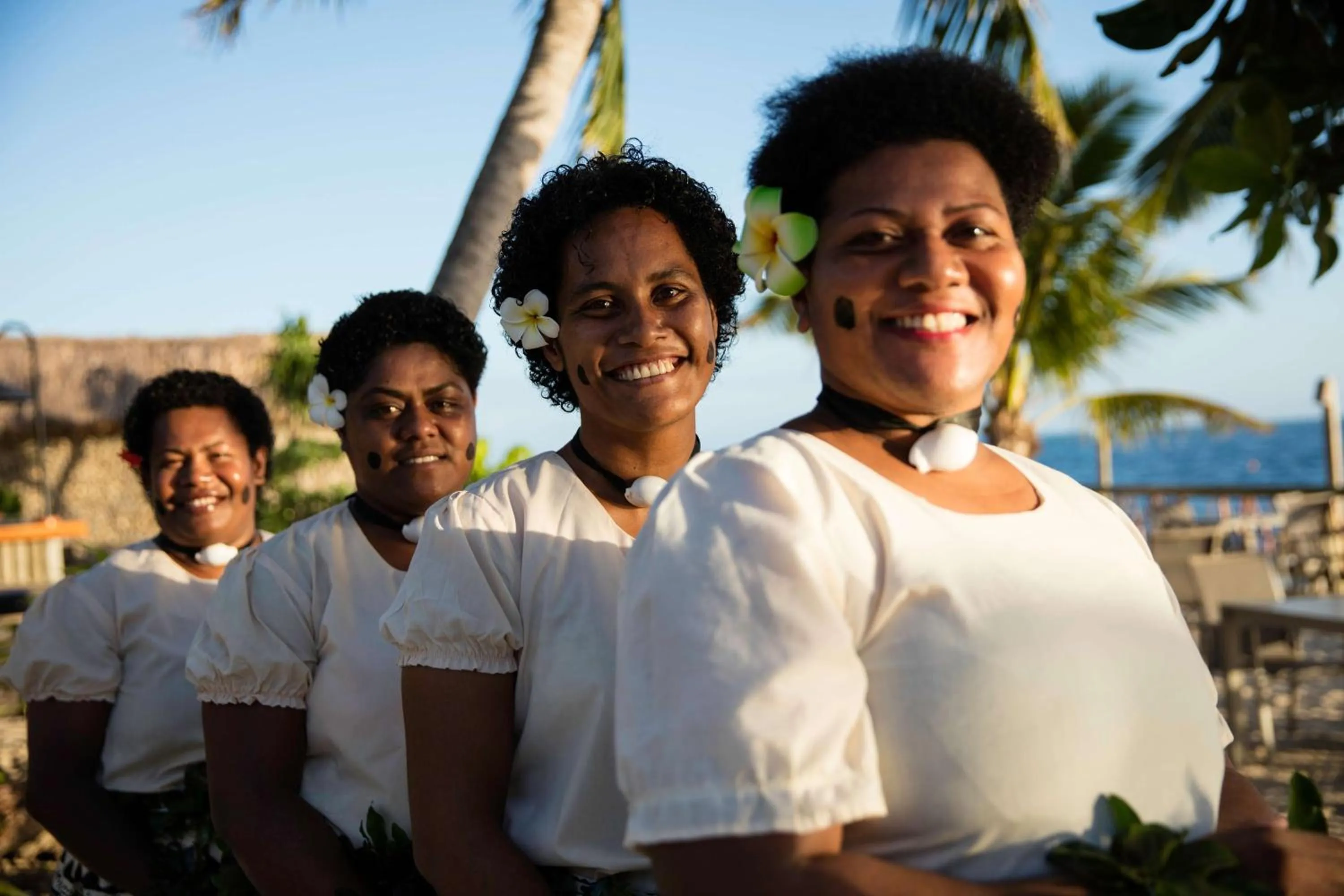 People in Castaway Island, Fiji