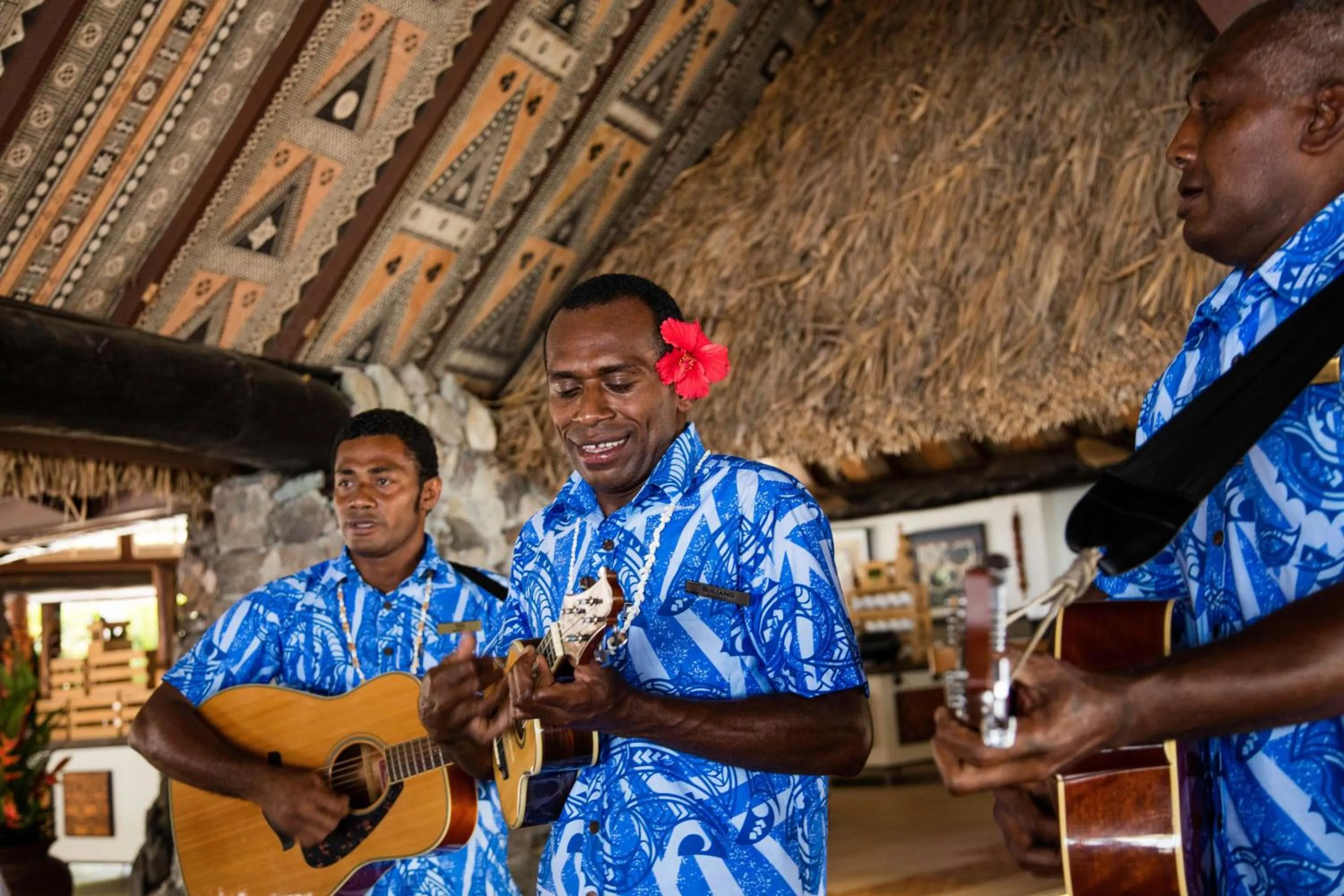 People in Castaway Island, Fiji