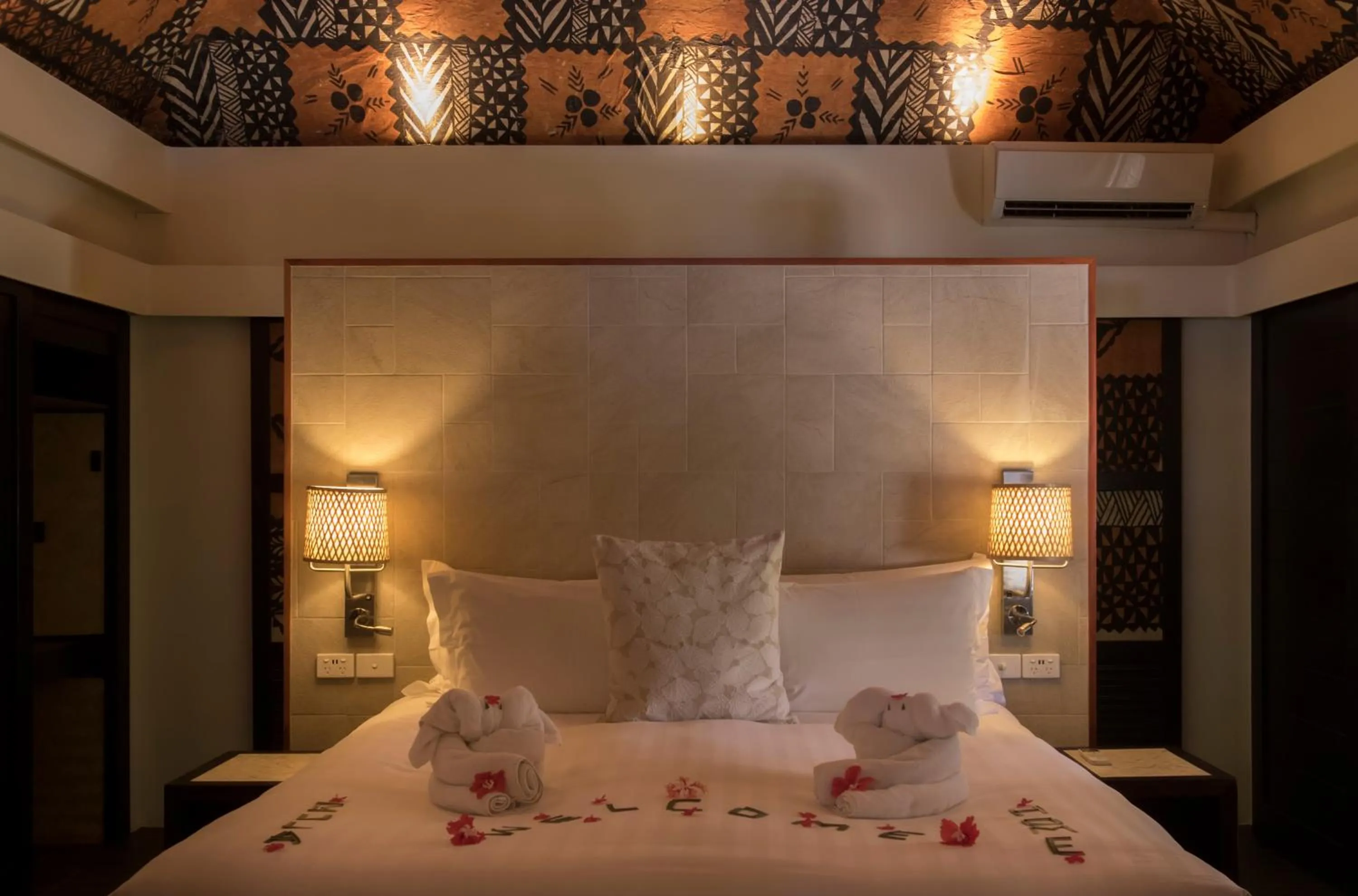 Bed in Castaway Island, Fiji