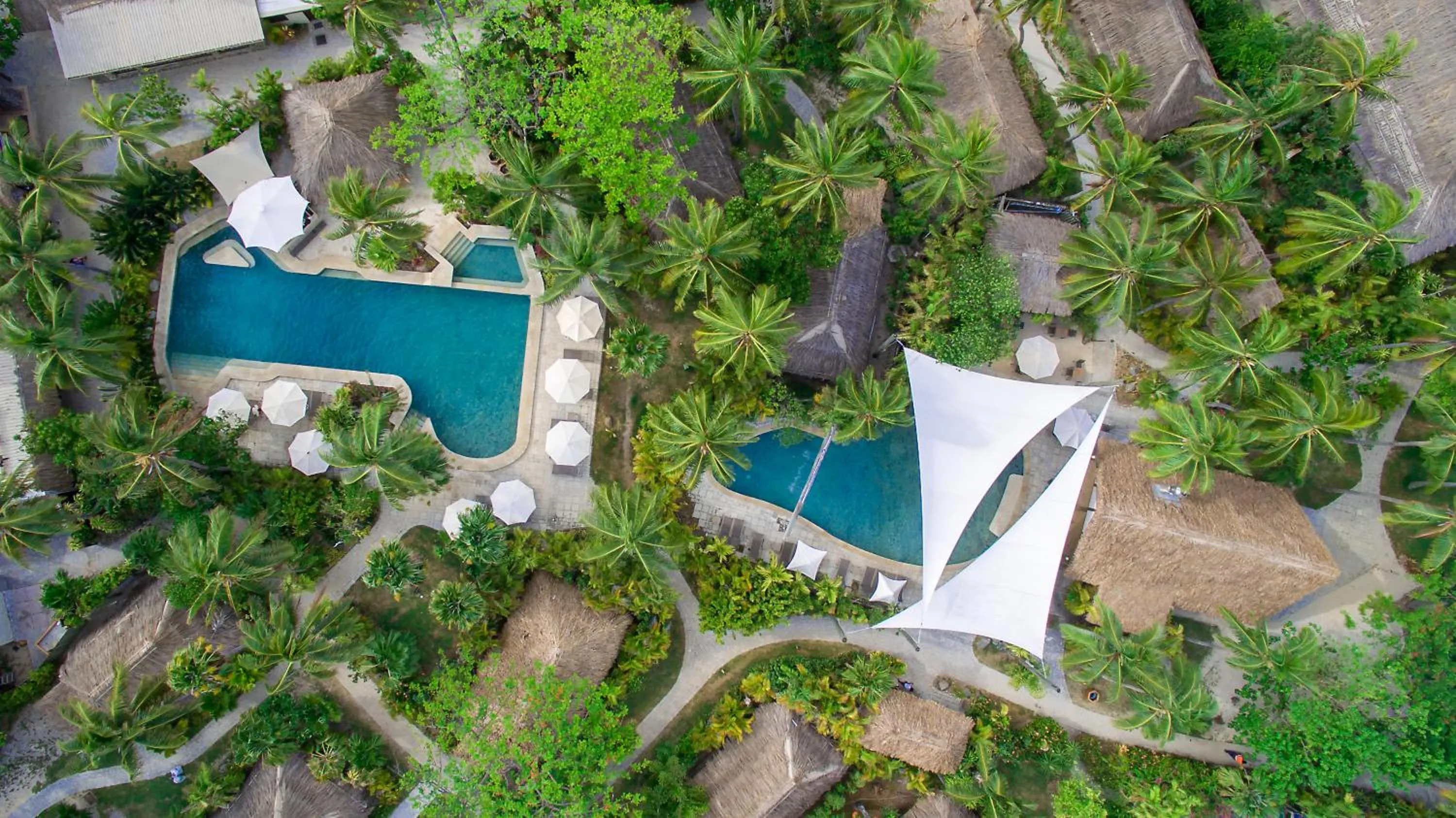 Swimming pool in Castaway Island, Fiji