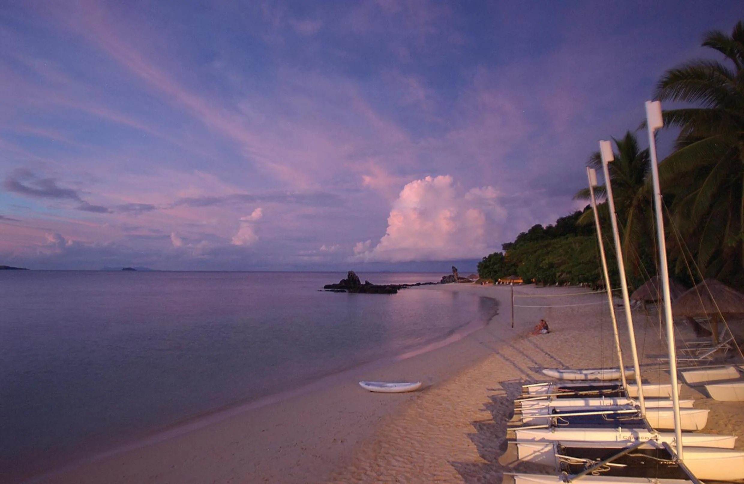 Beach in Castaway Island, Fiji