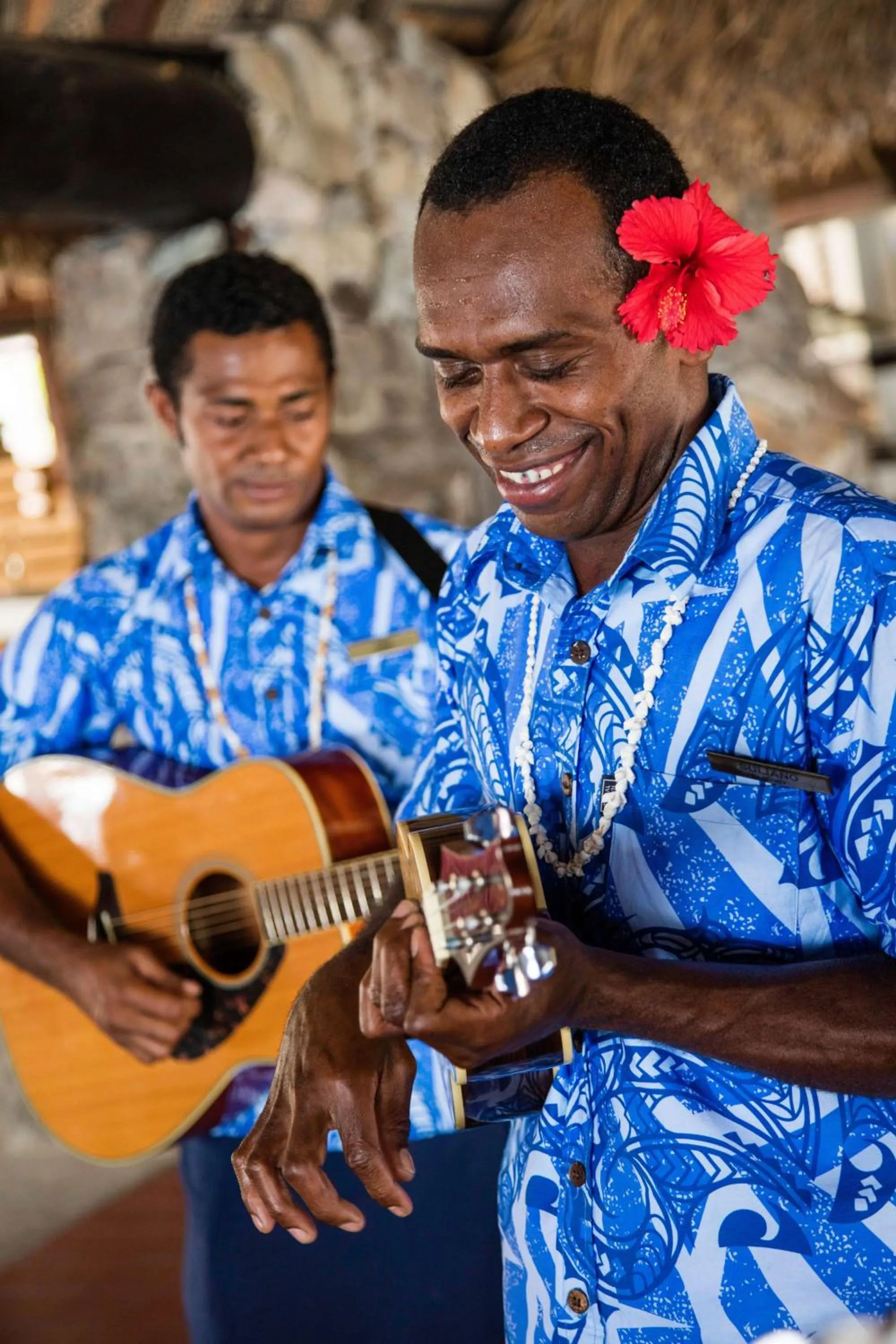 People in Castaway Island, Fiji