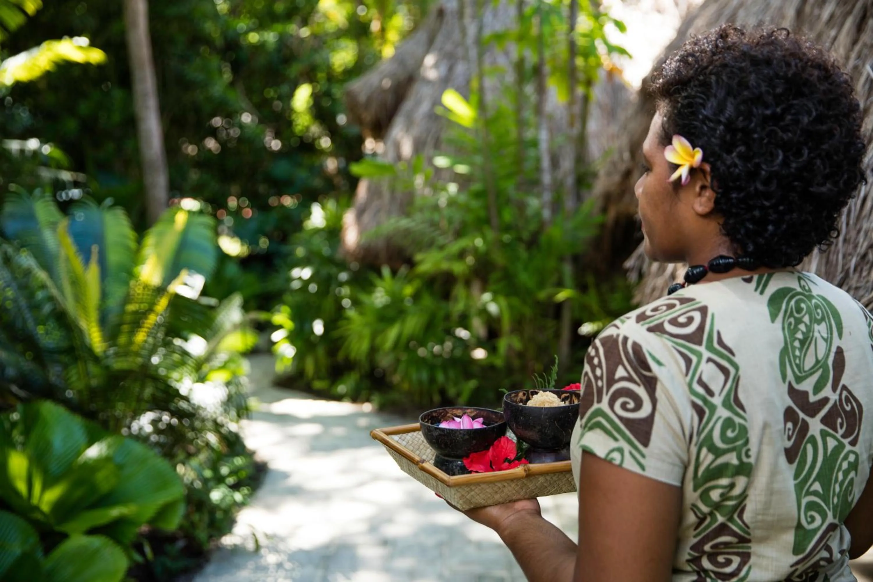 People in Castaway Island, Fiji